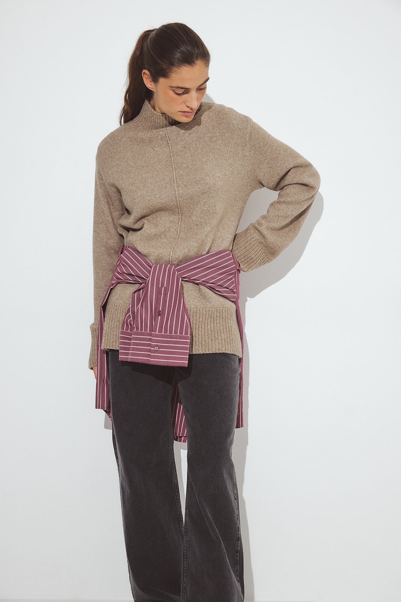 Knitted Crochet Short Sleeve Cardigan Offwhite | NA-KD