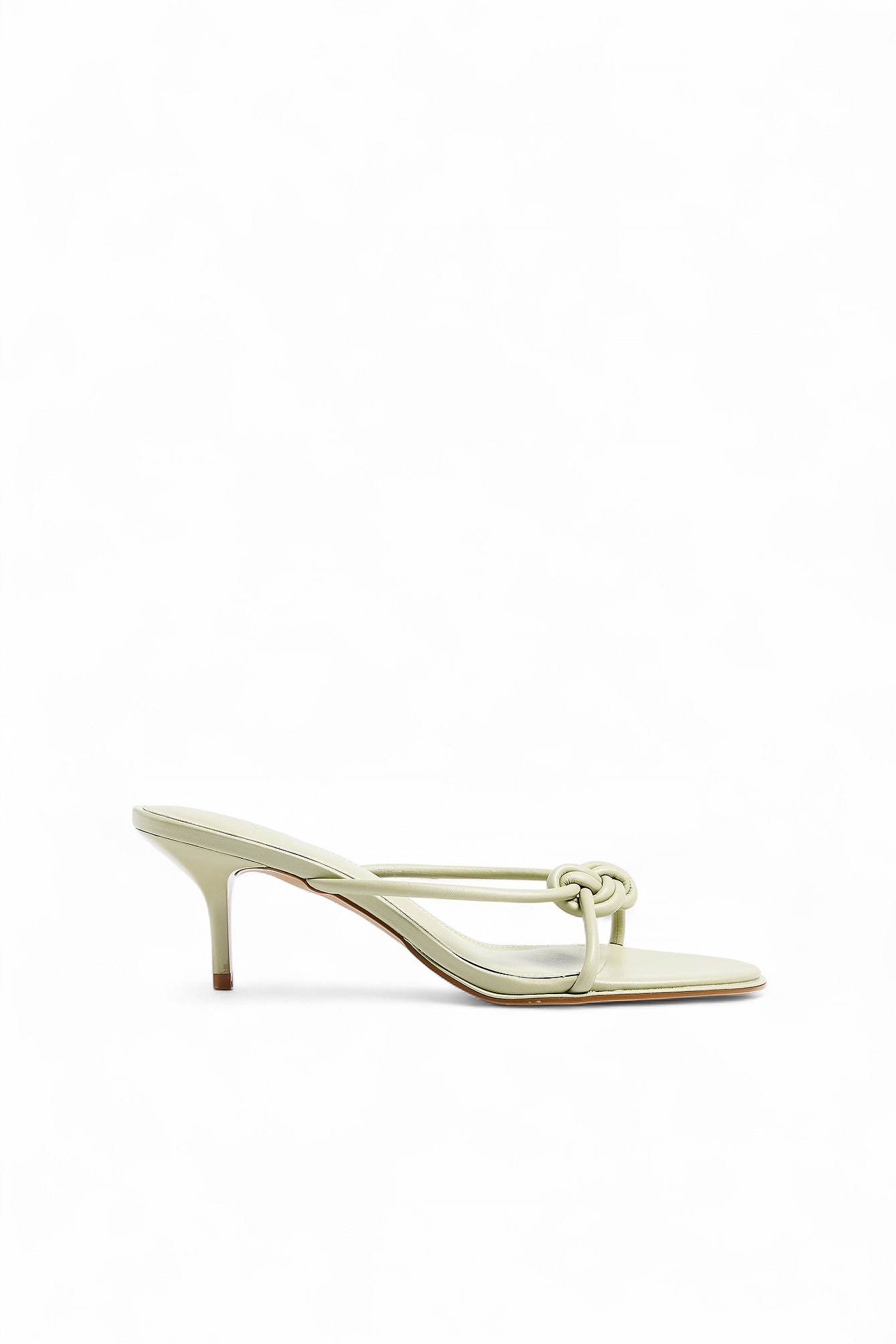 Knot Detail Heels - Heels - Green - EU 36 - NA-KD / NAKD