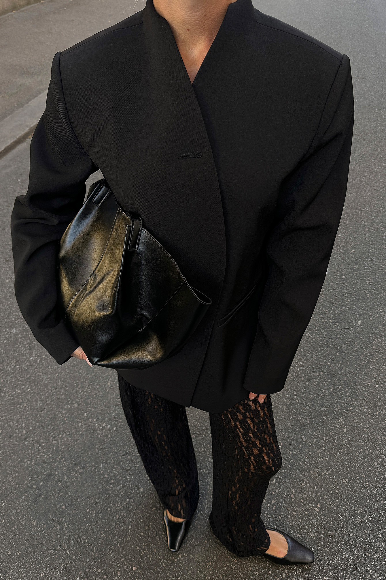 Lace Flowy Trousers