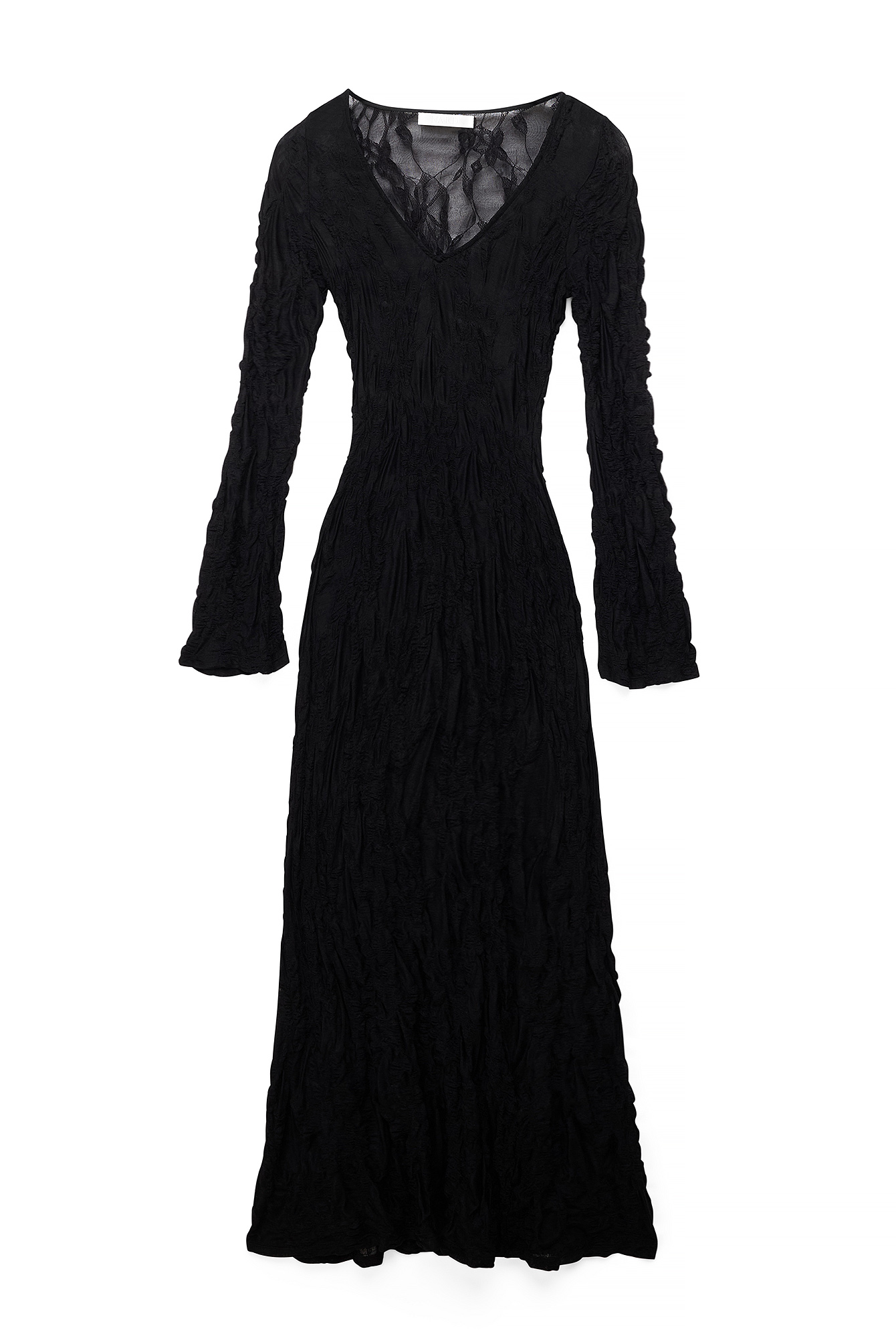 Black Lace Maxi Dress