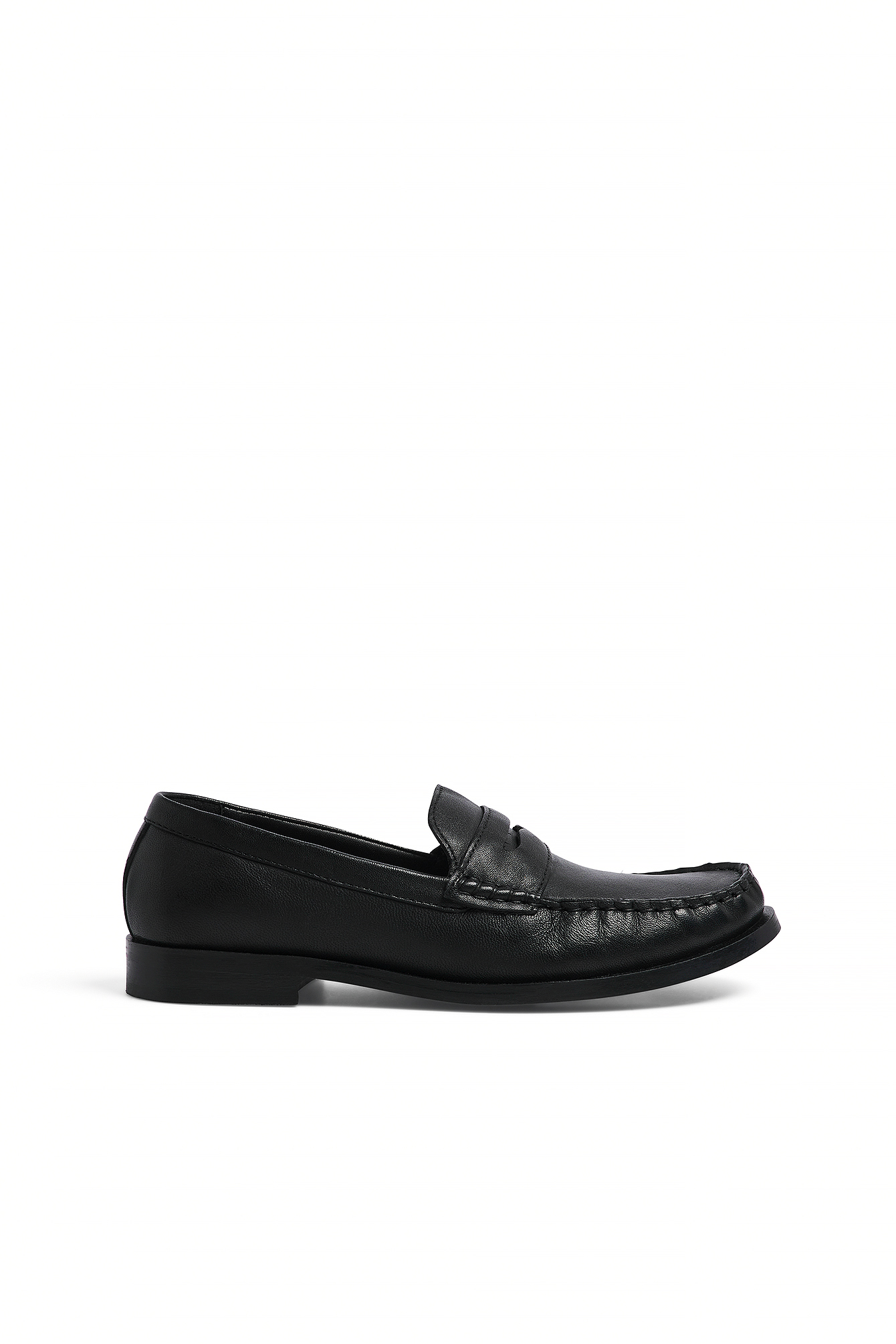 Premium Selection Mocasines de piel - Zapatos planos - Black - EU 36 - NA-KD / NAKD