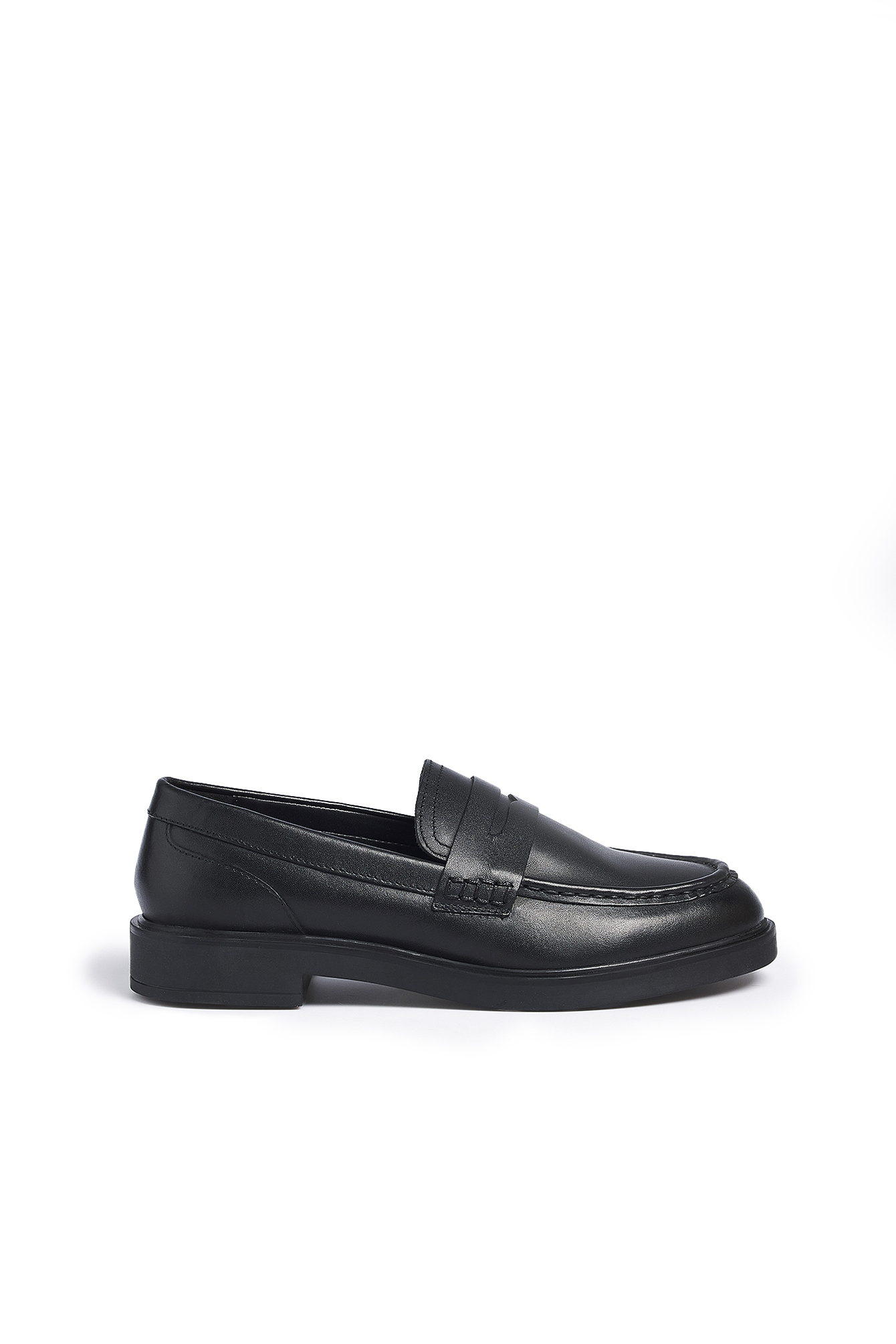 Leather loafers