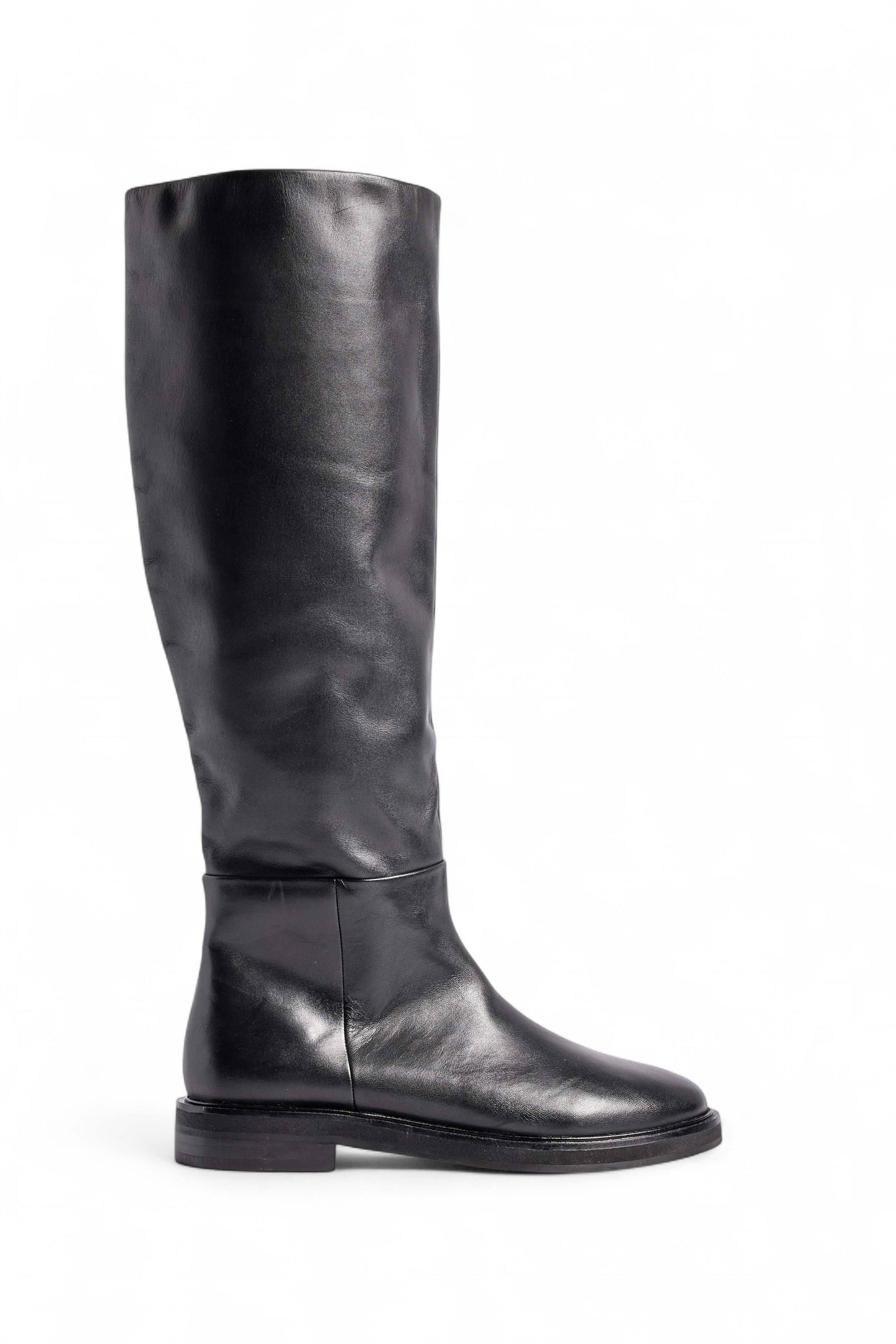 Premium Selection Leather Riding Boots - Leather Shoes - Black - EU 40 - NA-KD / NAKD