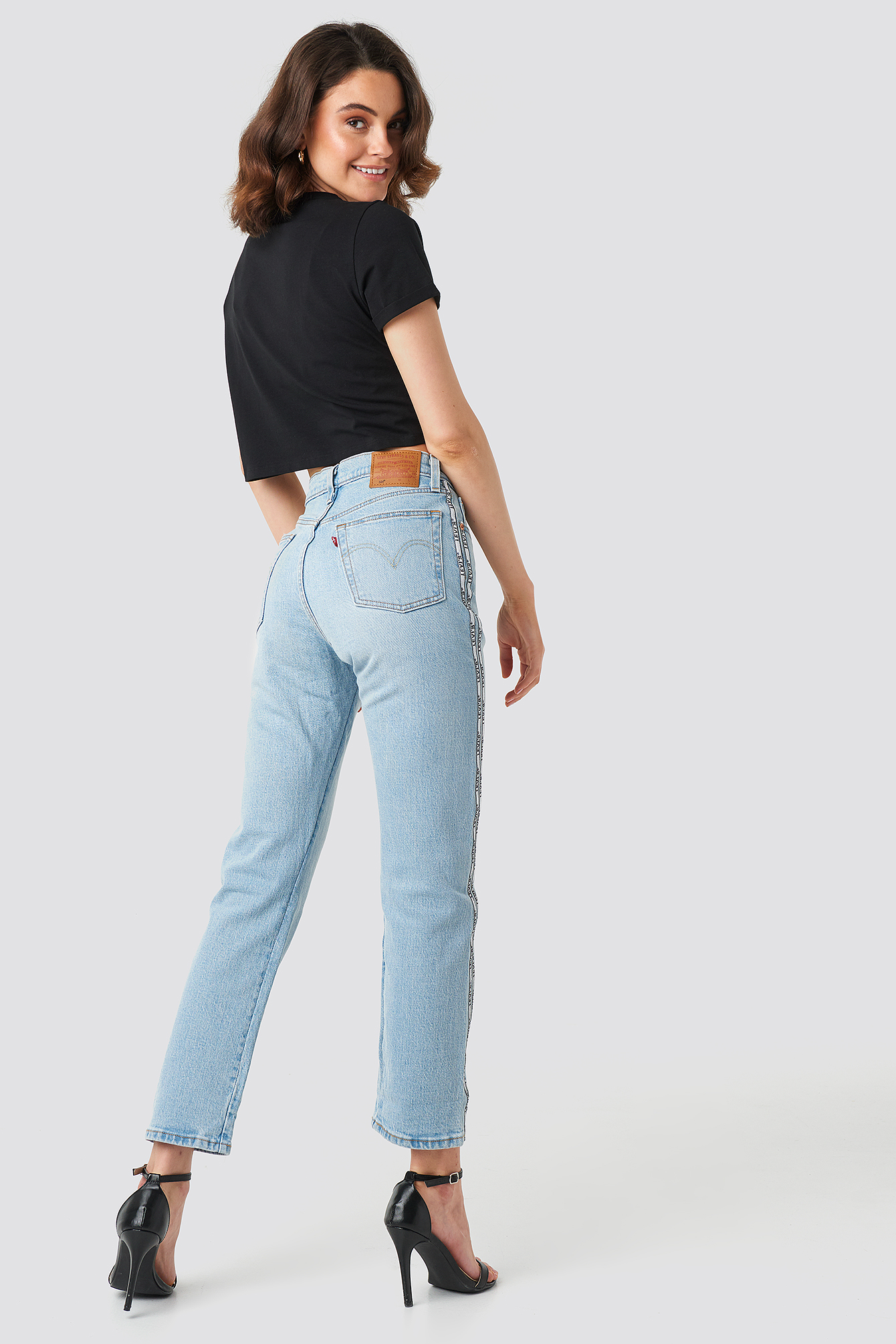501 Crop Jeans Dibs W/ Tape