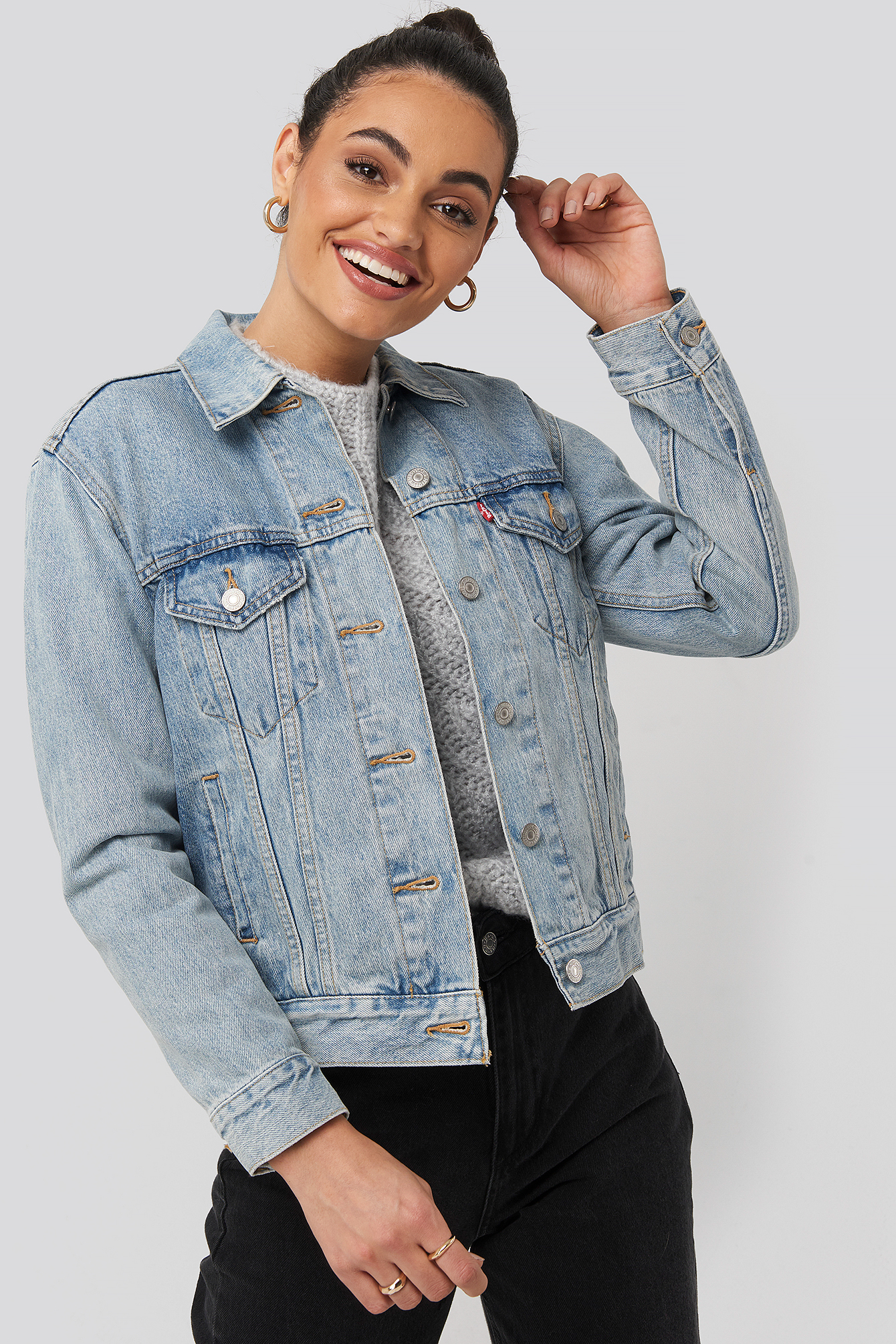 Exboyfriend Soft Trucker Jacket For Real