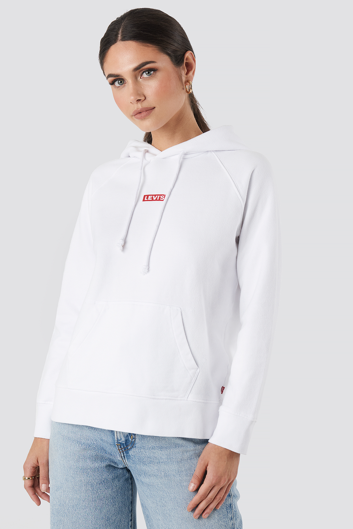 Graphic Sport Baby Hoodie White