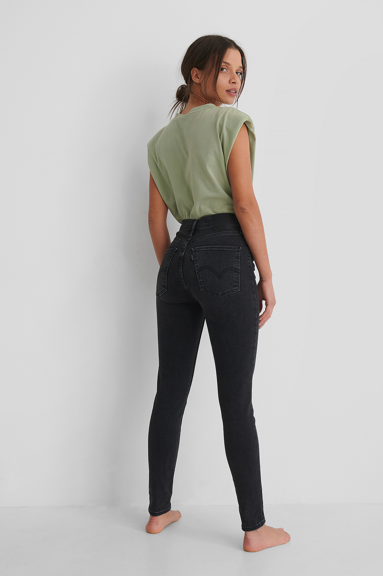 Mile High Super Skinny Black Haze Black Na Kd Com