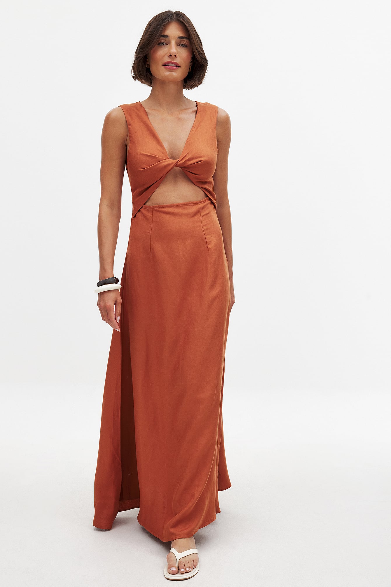 green emerald velvet dress SweatyRocks Women's Slit Thigh Backless Halter Long Dress Cutout Crisscross  Tie Summer Maxi Dresses Burnt Orange Small at Amazon Women's Clothing store