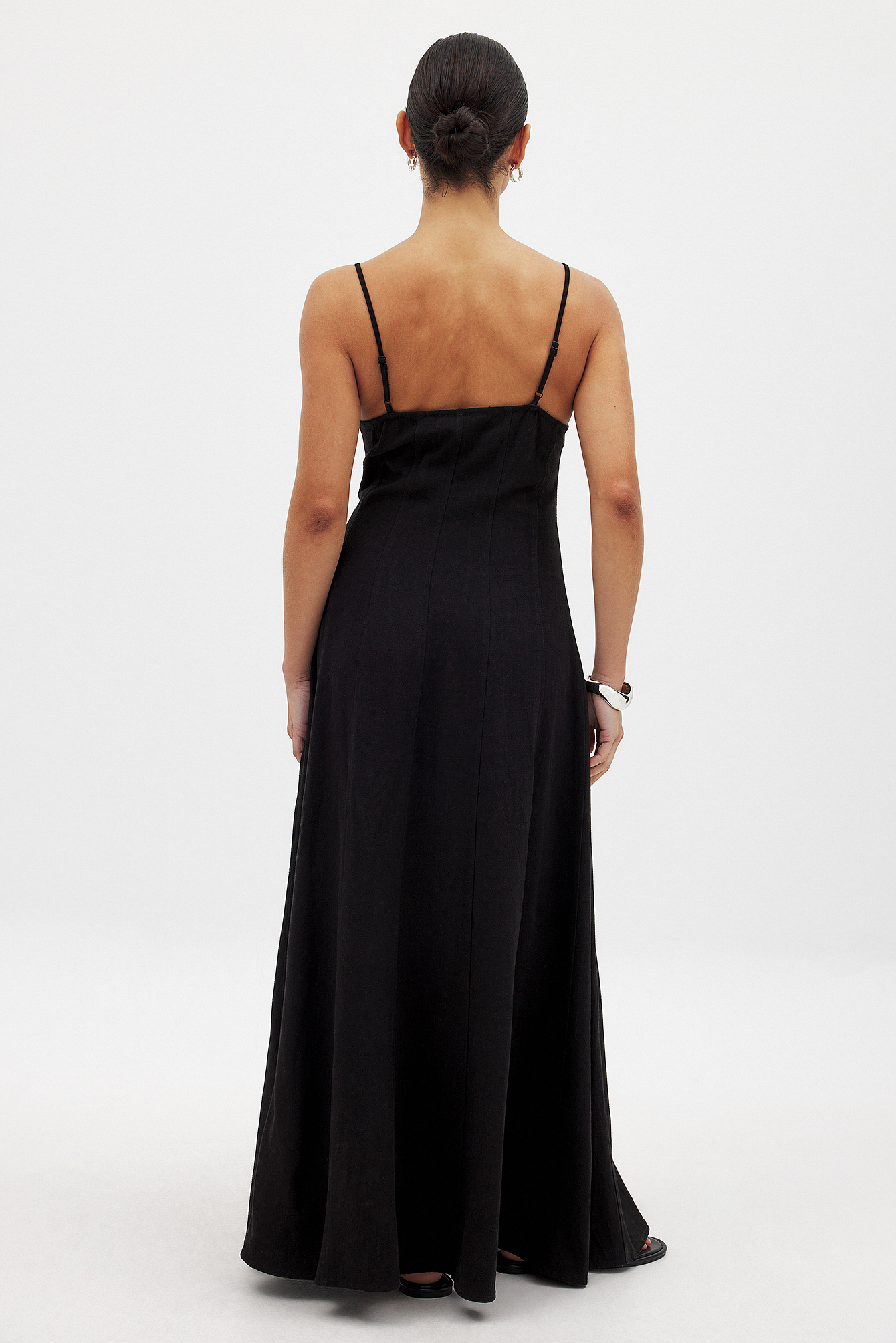 Womens Black Linen Dresses | NA-KD Womens Black Linen Dresses | NA-KD