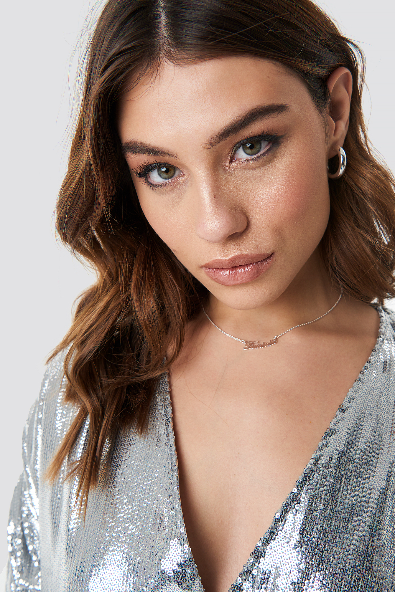Feminist Necklace Silver