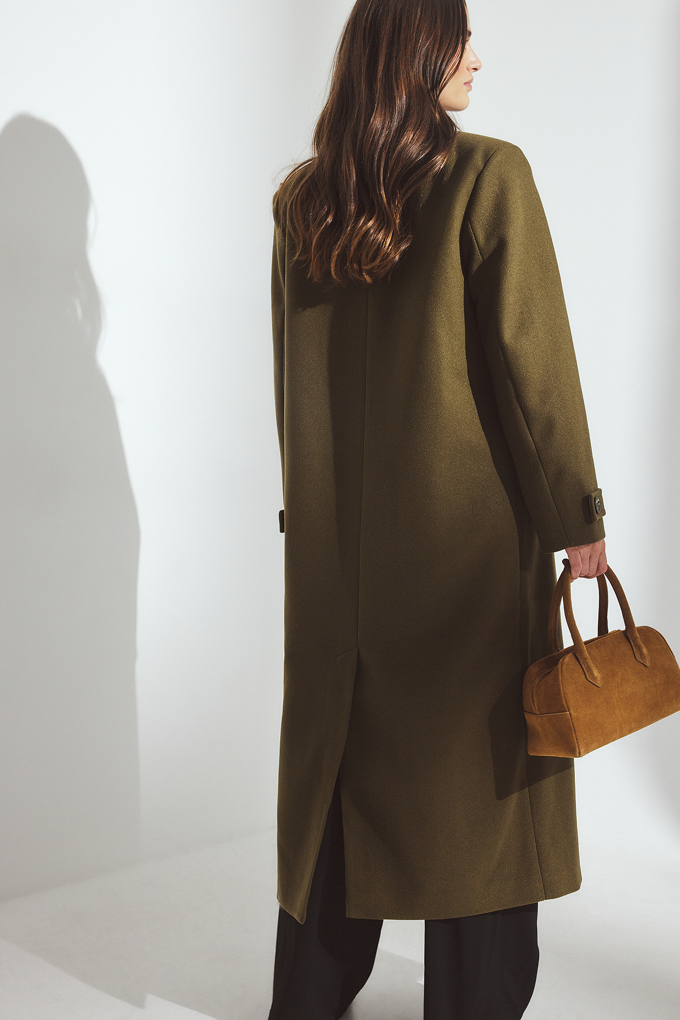Long Coat - Winter Jackets - Green - EU 32 - NA-KD / NAKD