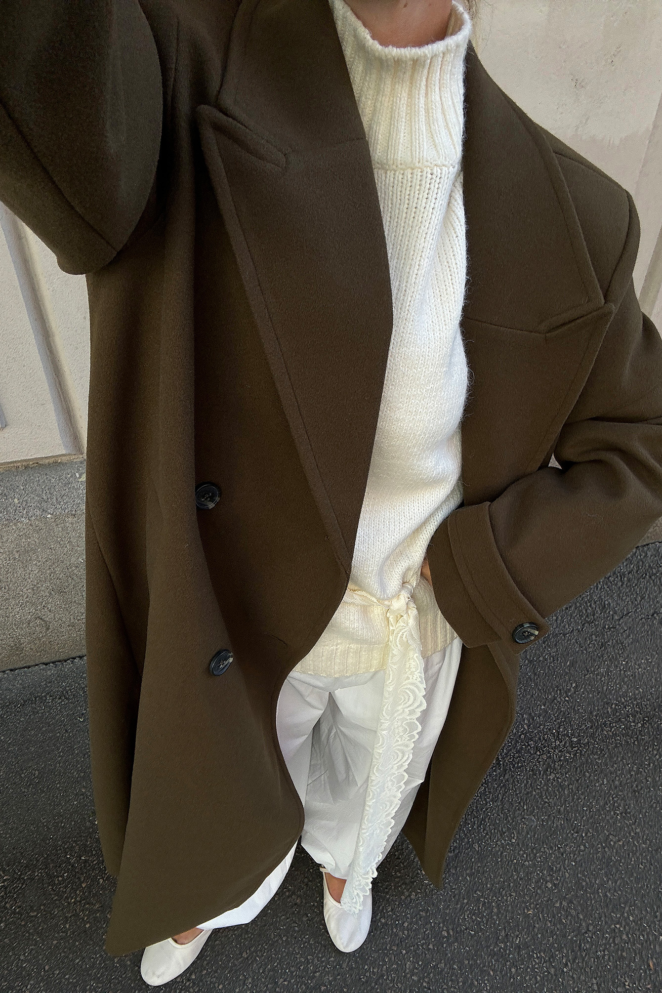 Long Coat - Winter Jackets - Green - EU 34 - NA-KD / NAKD