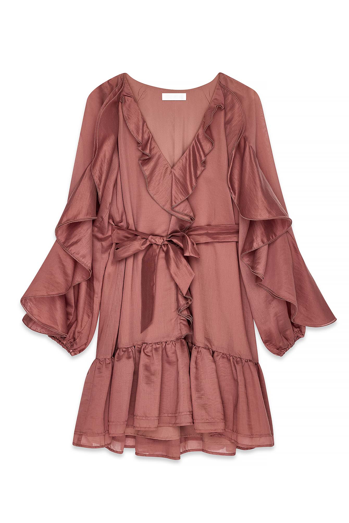 Womens Pink Long Sleeve Dresses | NA-KD Womens Pink Long Sleeve Dresses | NA-KD