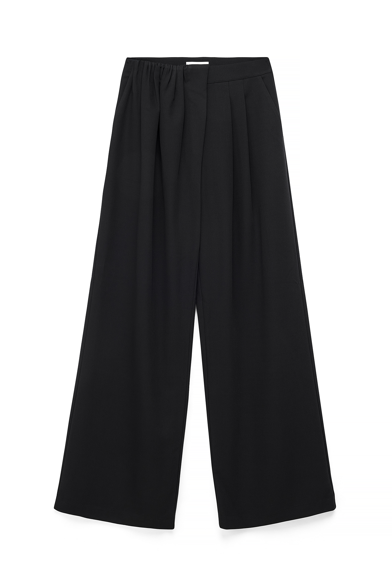 Black Loose High Waist Pants