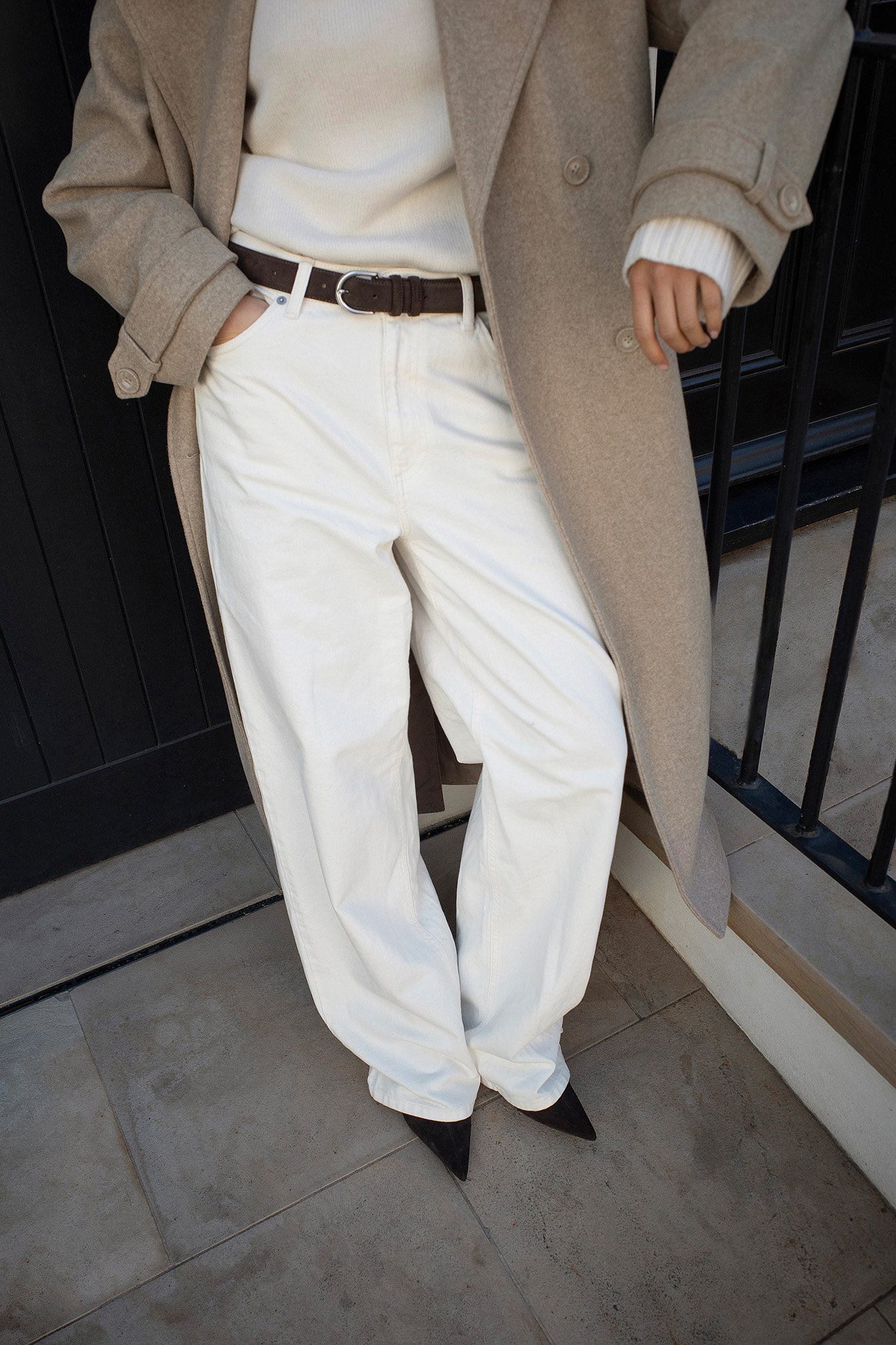 Na.e(ナエ) Wide Loose Jeans_White Wide Loose Jeans_White | Na.e