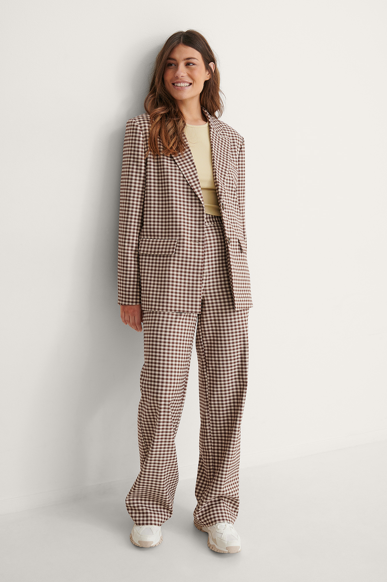 Blazer A Quadri Quadri | na-kd.com