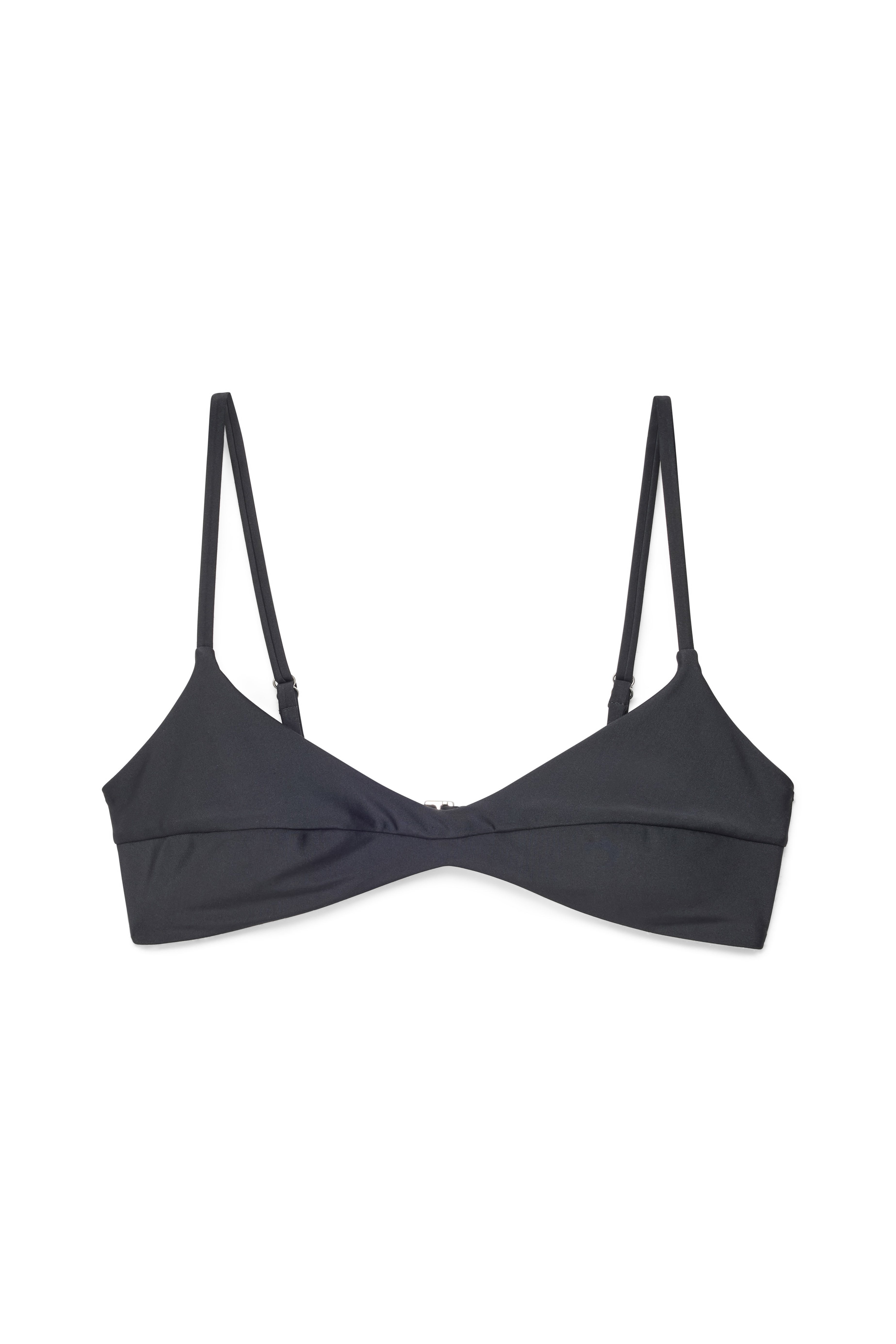 Black Low Cup Bikini Top