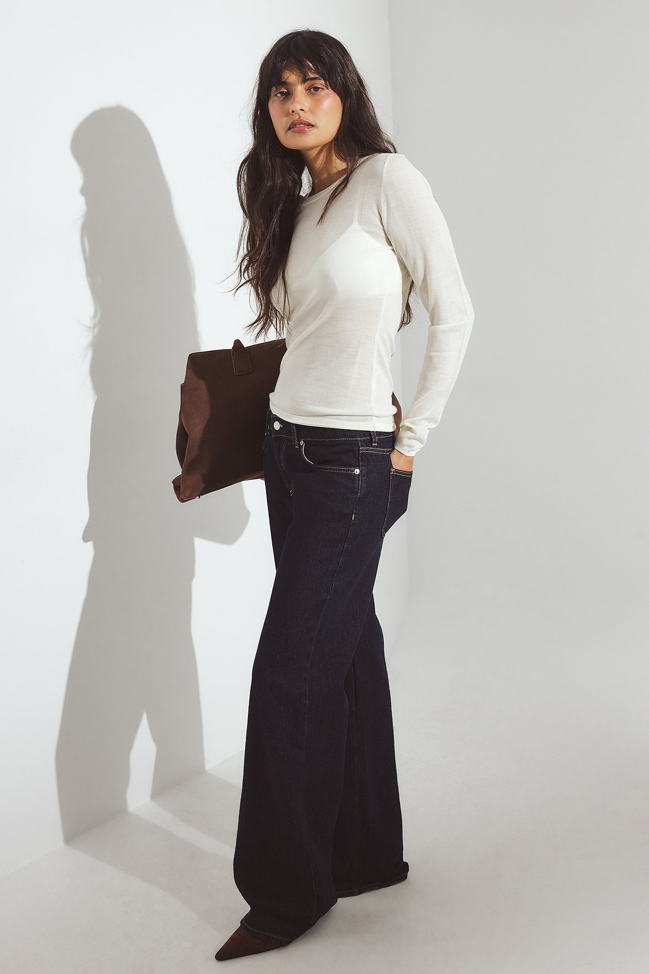 Low Waist Jeans - Low-waist Jeans - Blue - EU 44 - NA-KD / NAKD