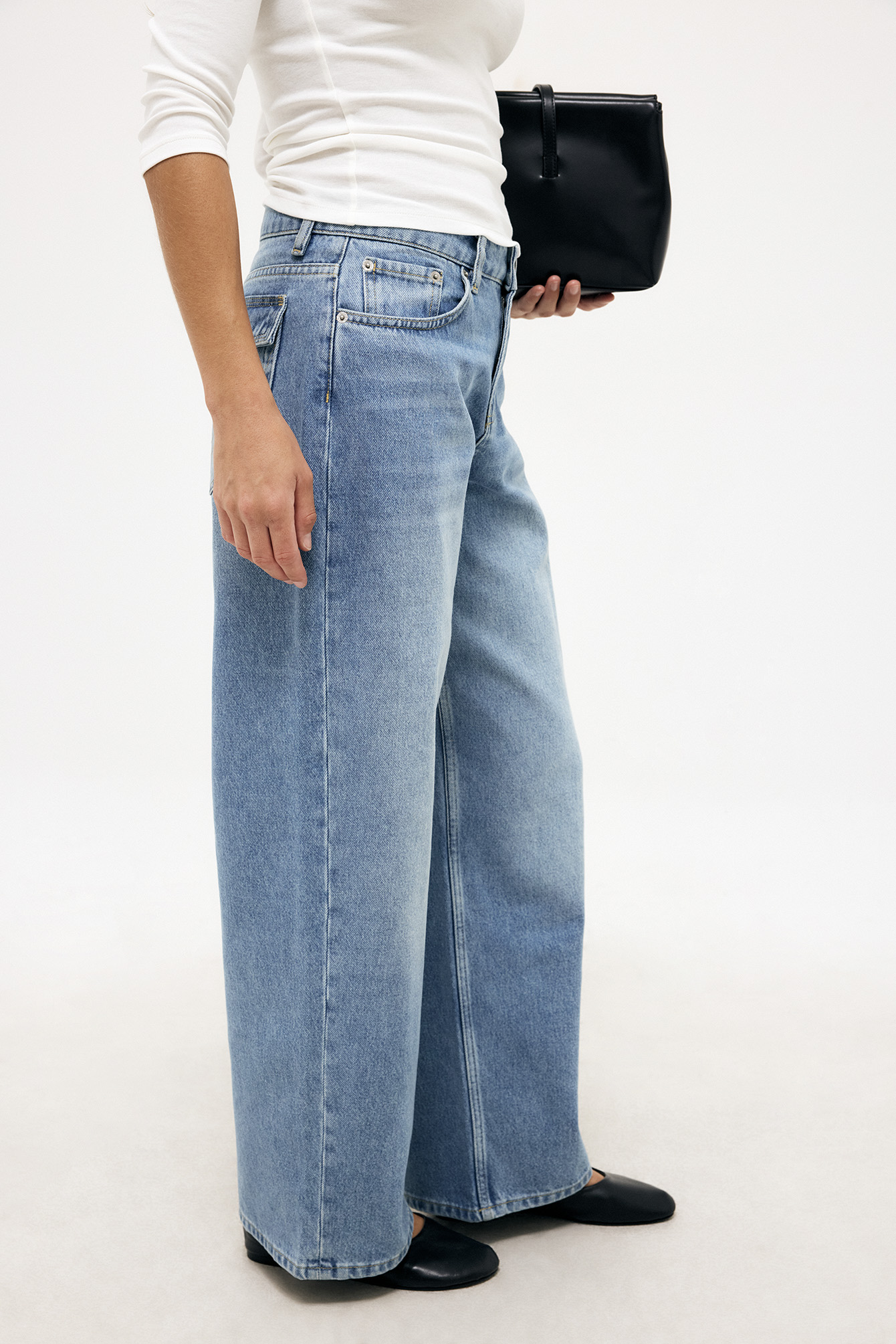 Low Waist Baggy Jeans