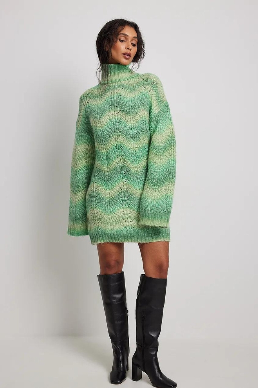 How To Wear A Sweater Dress With Boots & Shoes | NA-KD How To Wear A Sweater Dress With Boots & Shoes | NA-KD