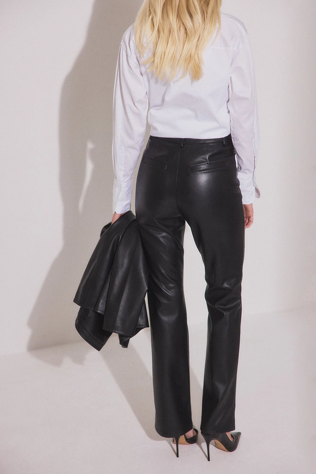 How To Style Faux Leather Pants In 2024 | NA-KD