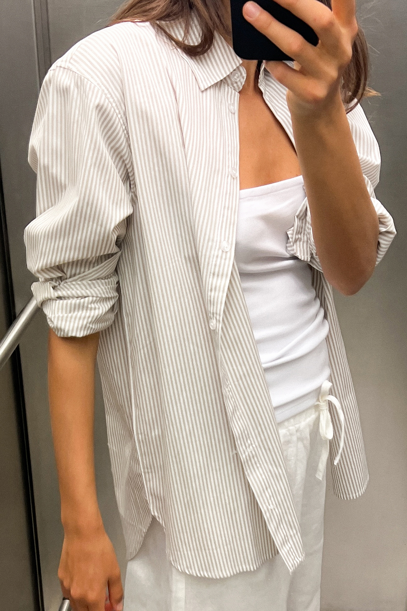 Open-Knit Relaxed Shirt main image 0