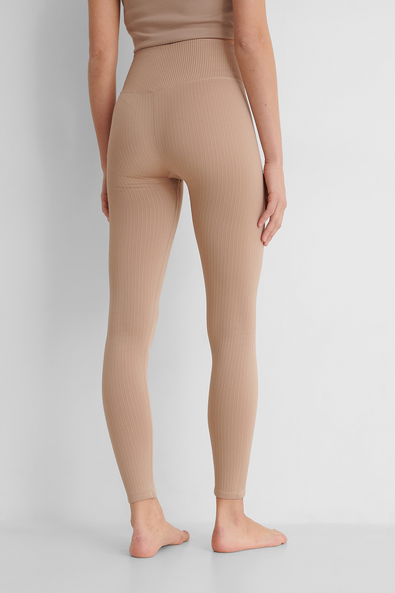 Leggings Beige na-kd