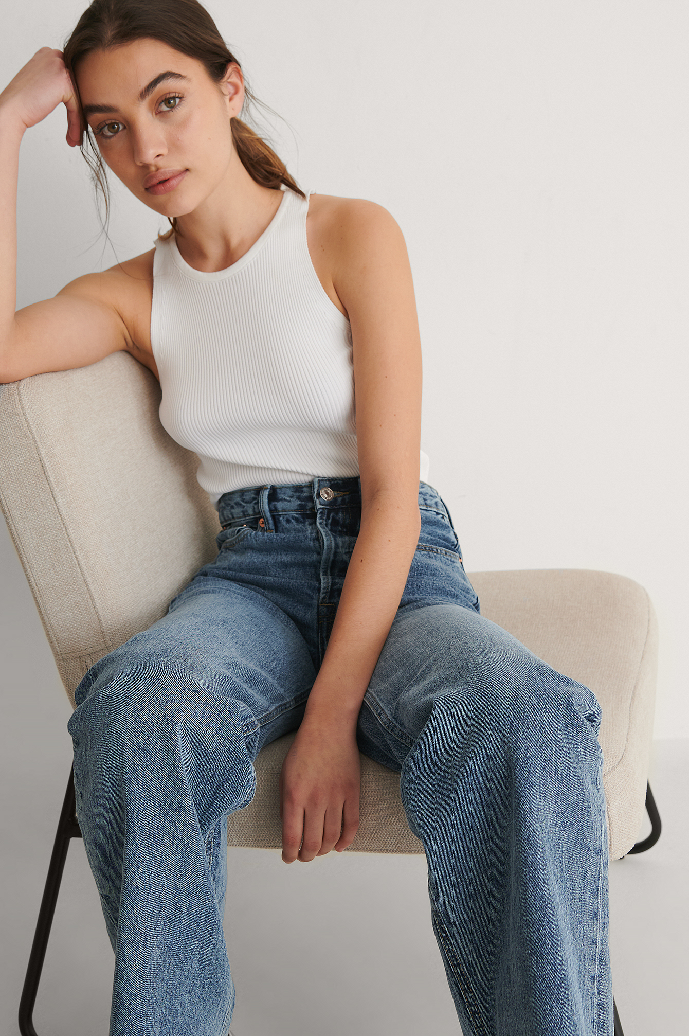 Ariadna Jeans Blue | na-kd.com
