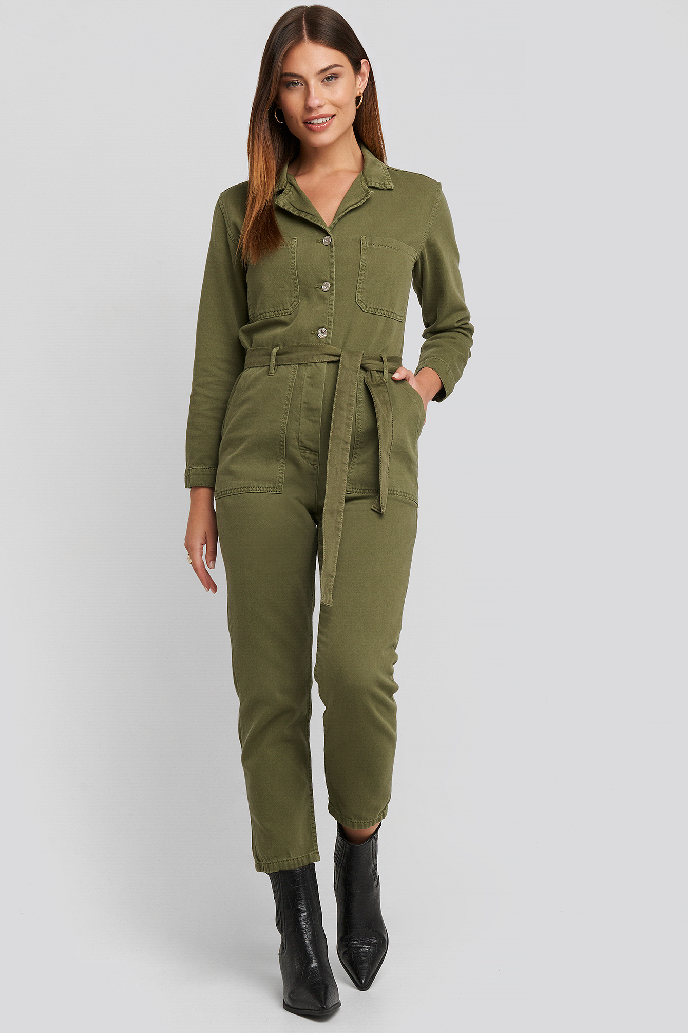Army One-Piece Suit Khaki