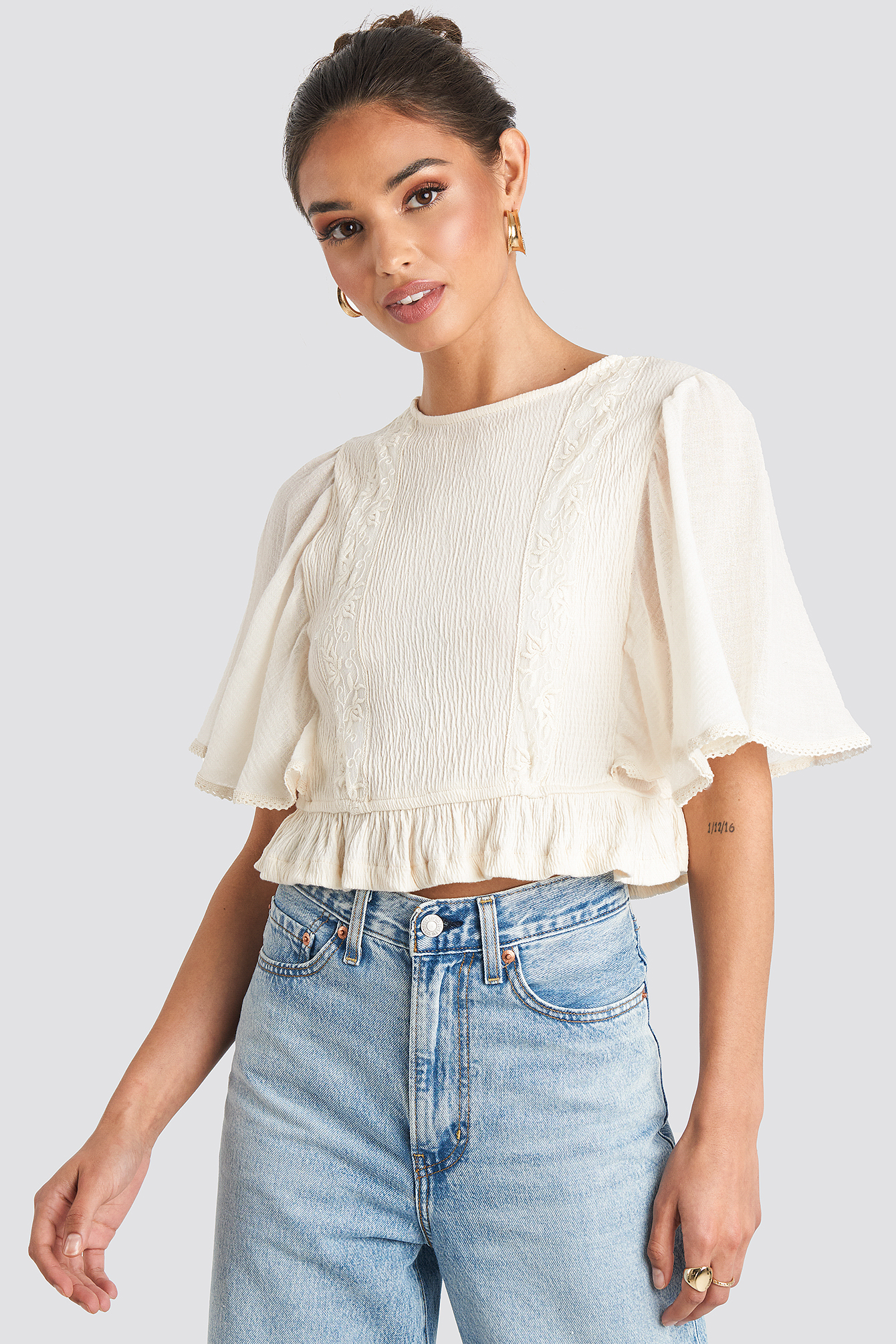 Boho Tee Cream