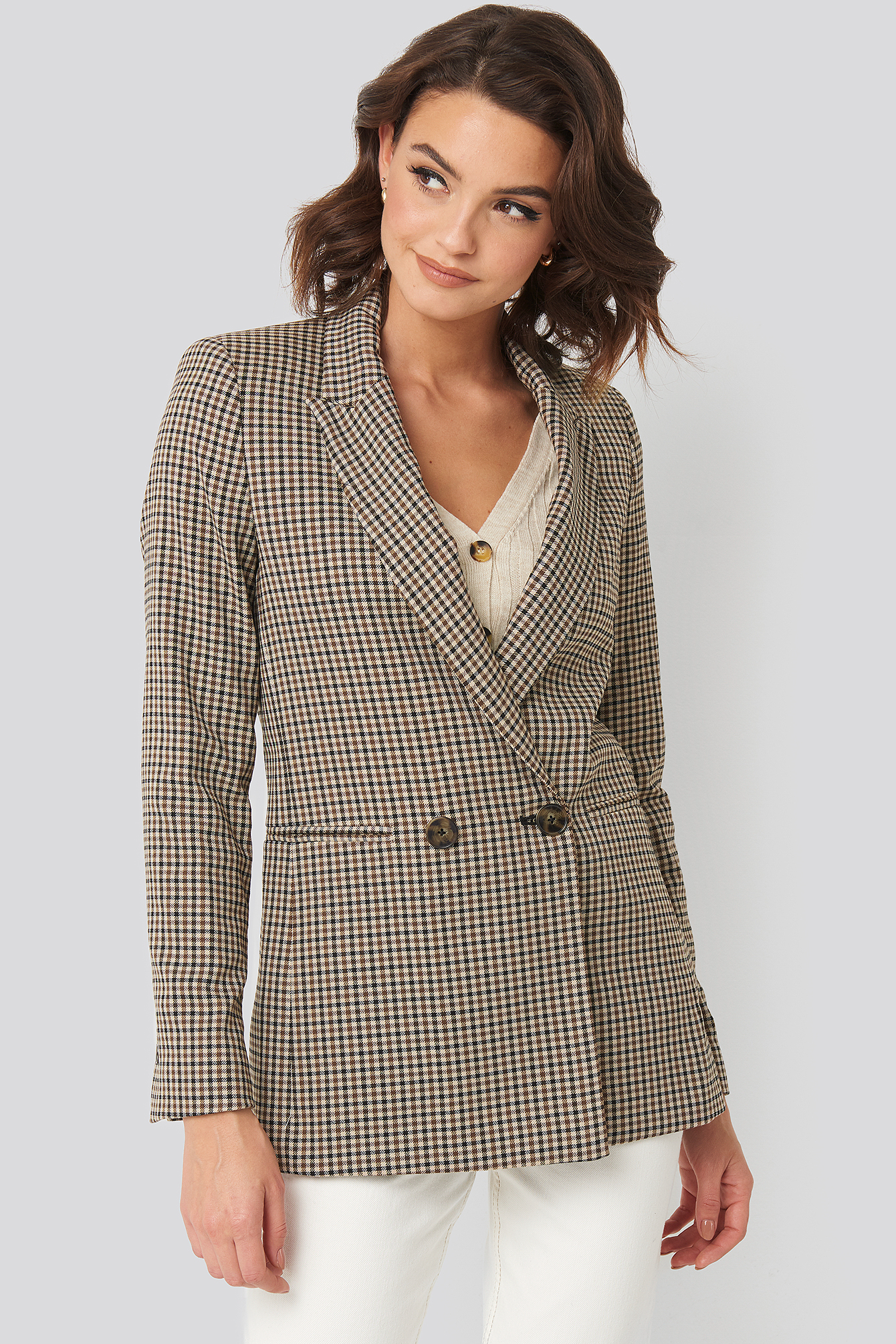 Charlote Blazer Brown | na-kd.com