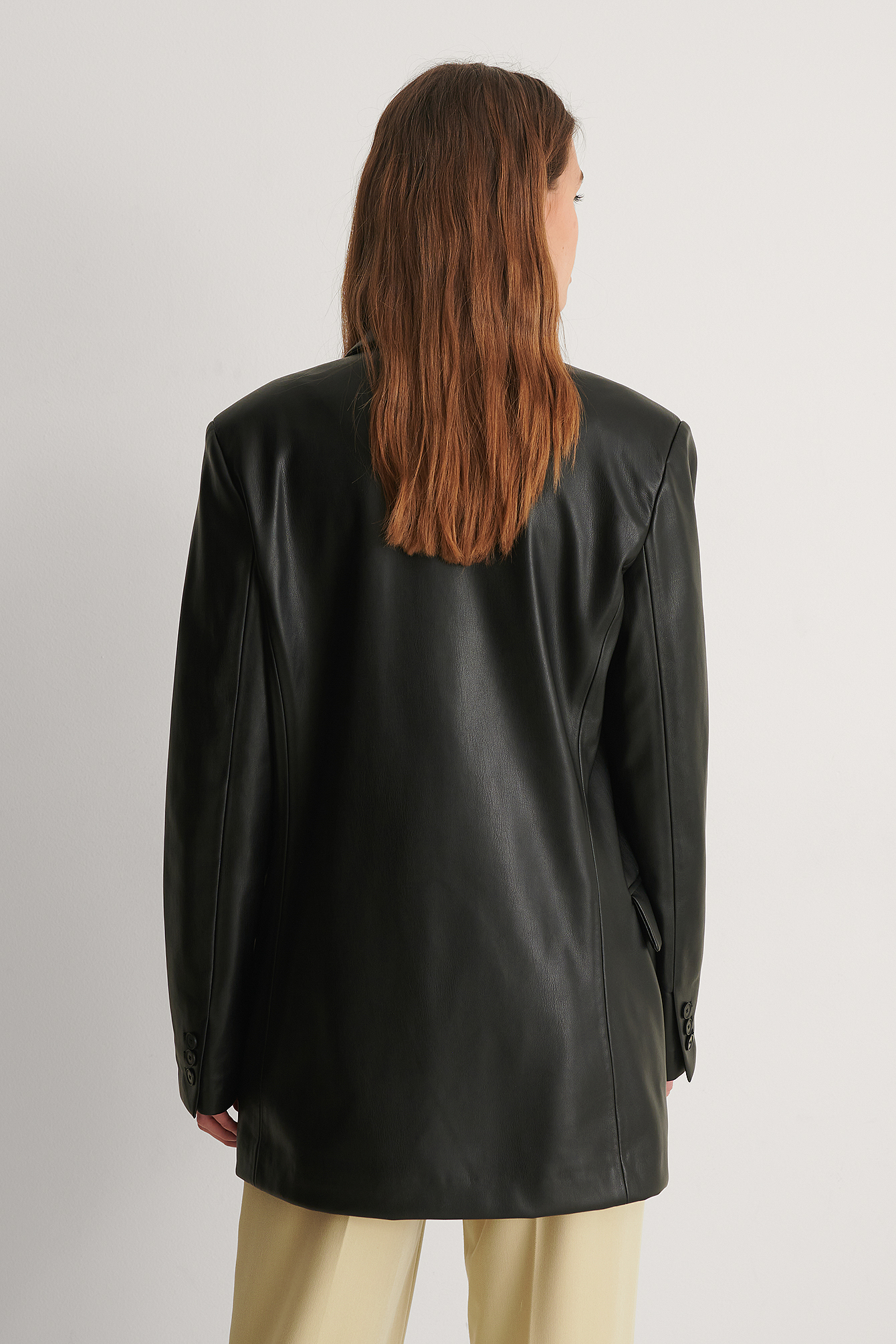 Combi Blazer Jacket Black | na-kd.com