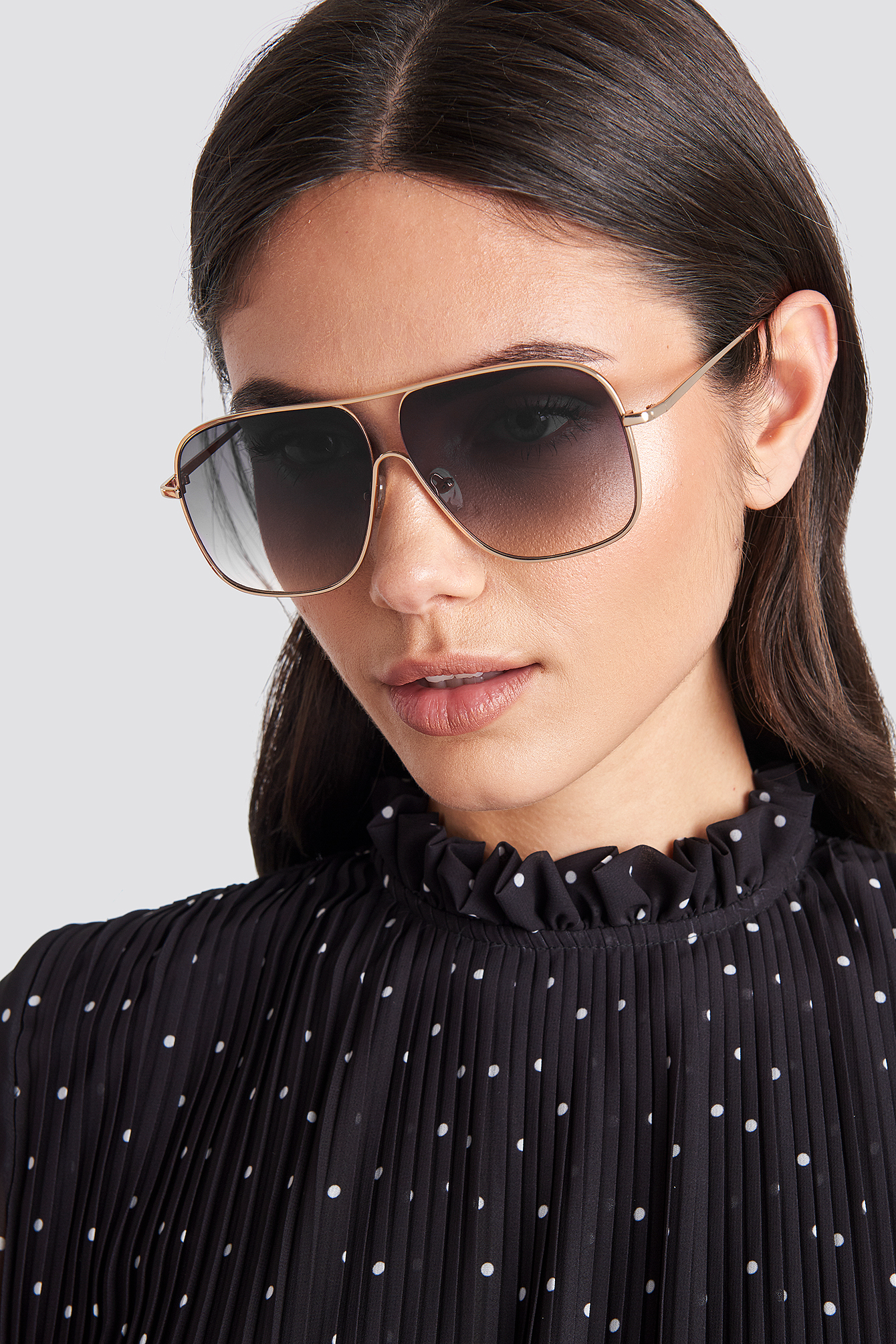 Double Sunglasses Black