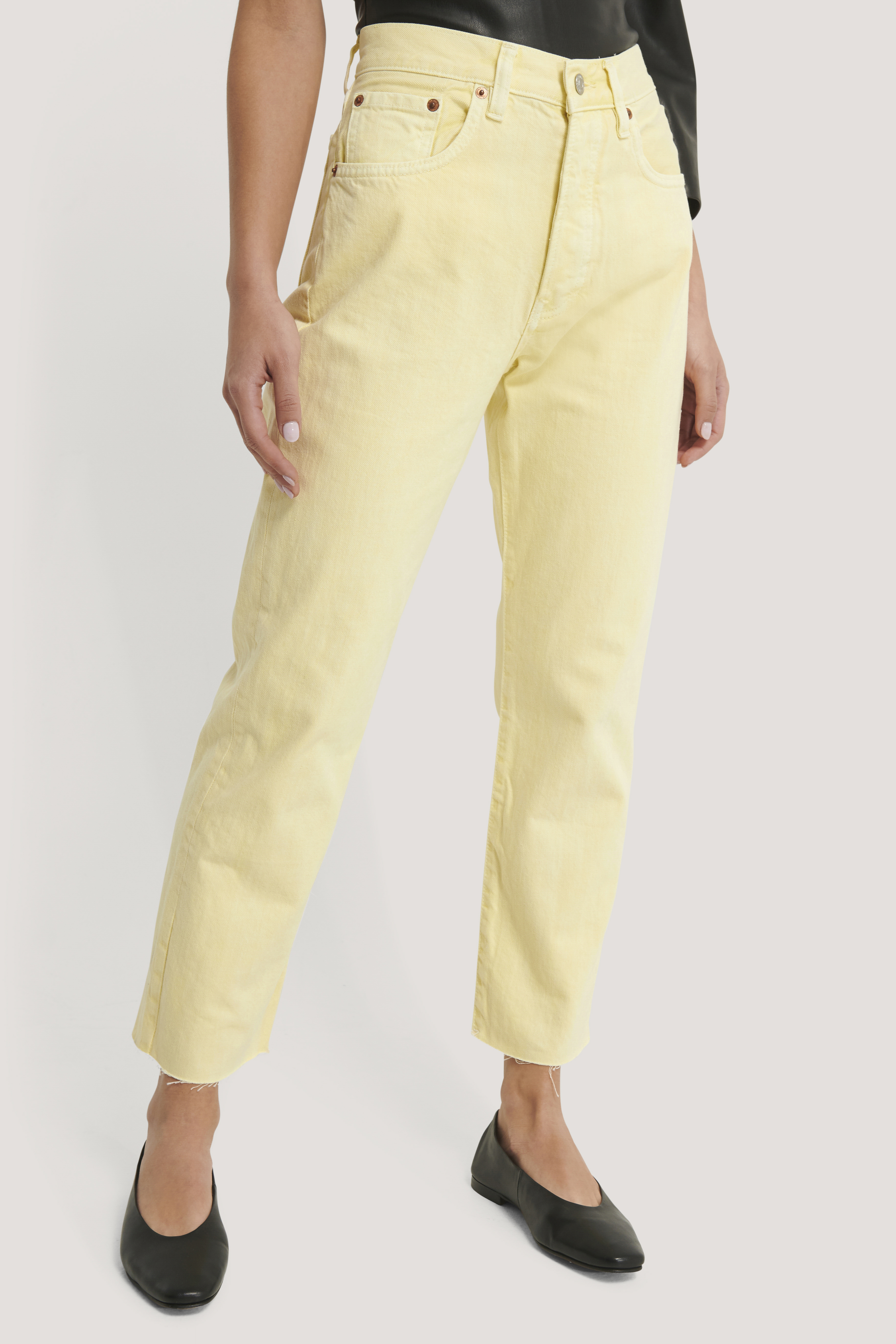 Havana Jeans Yellow | na-kd.com