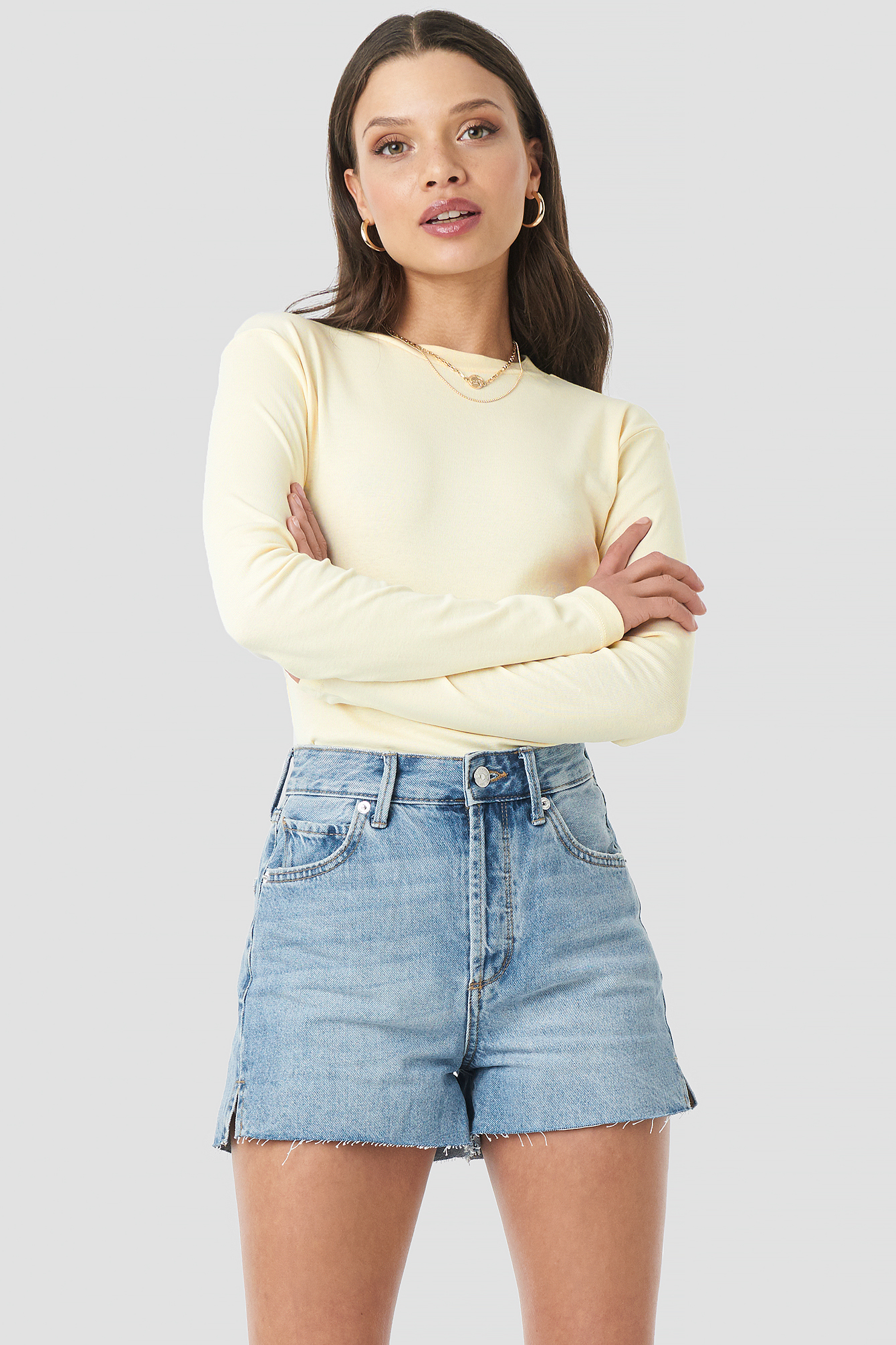 Lady Shorts Medium Denim