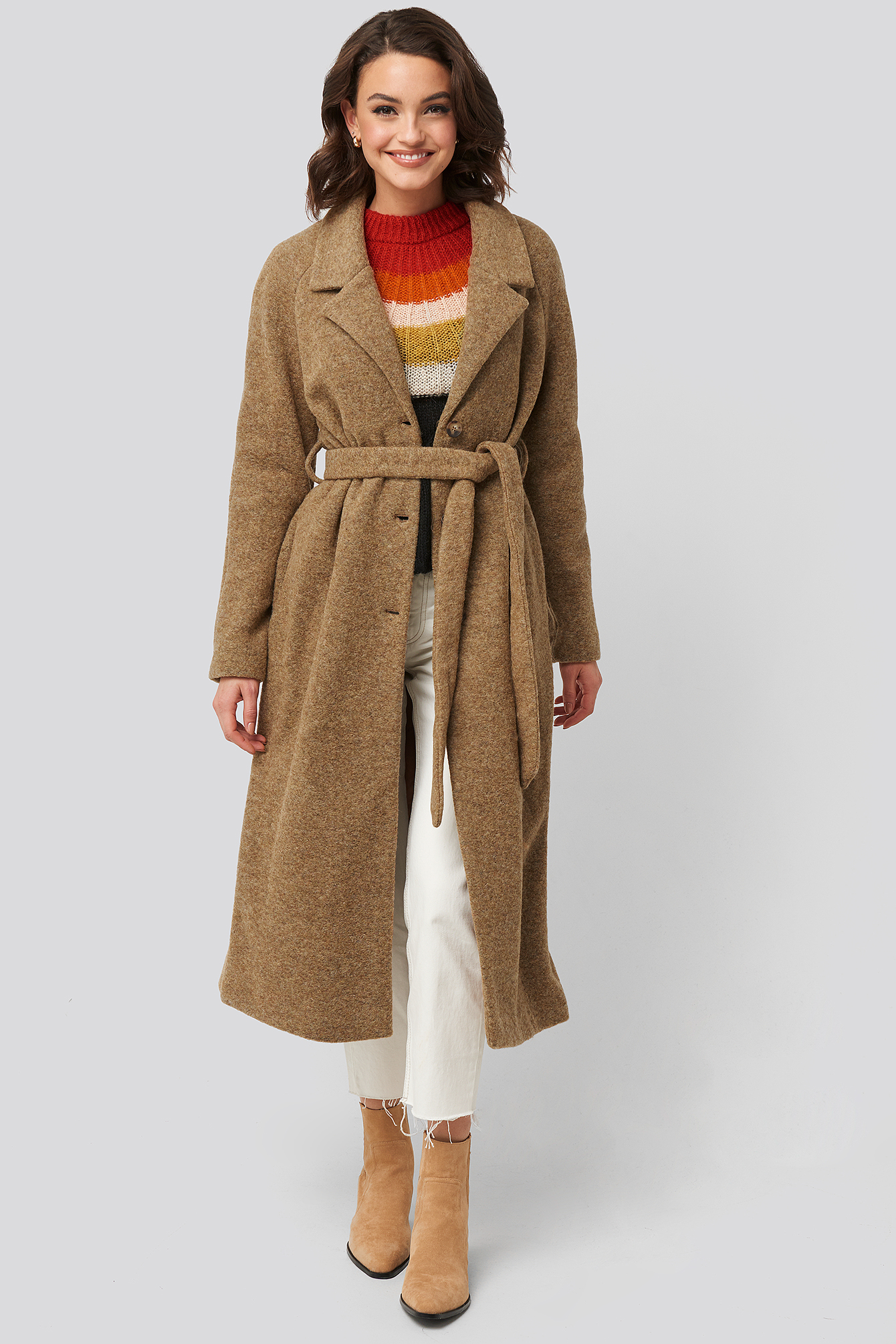 Lisi Coat Dark Brown