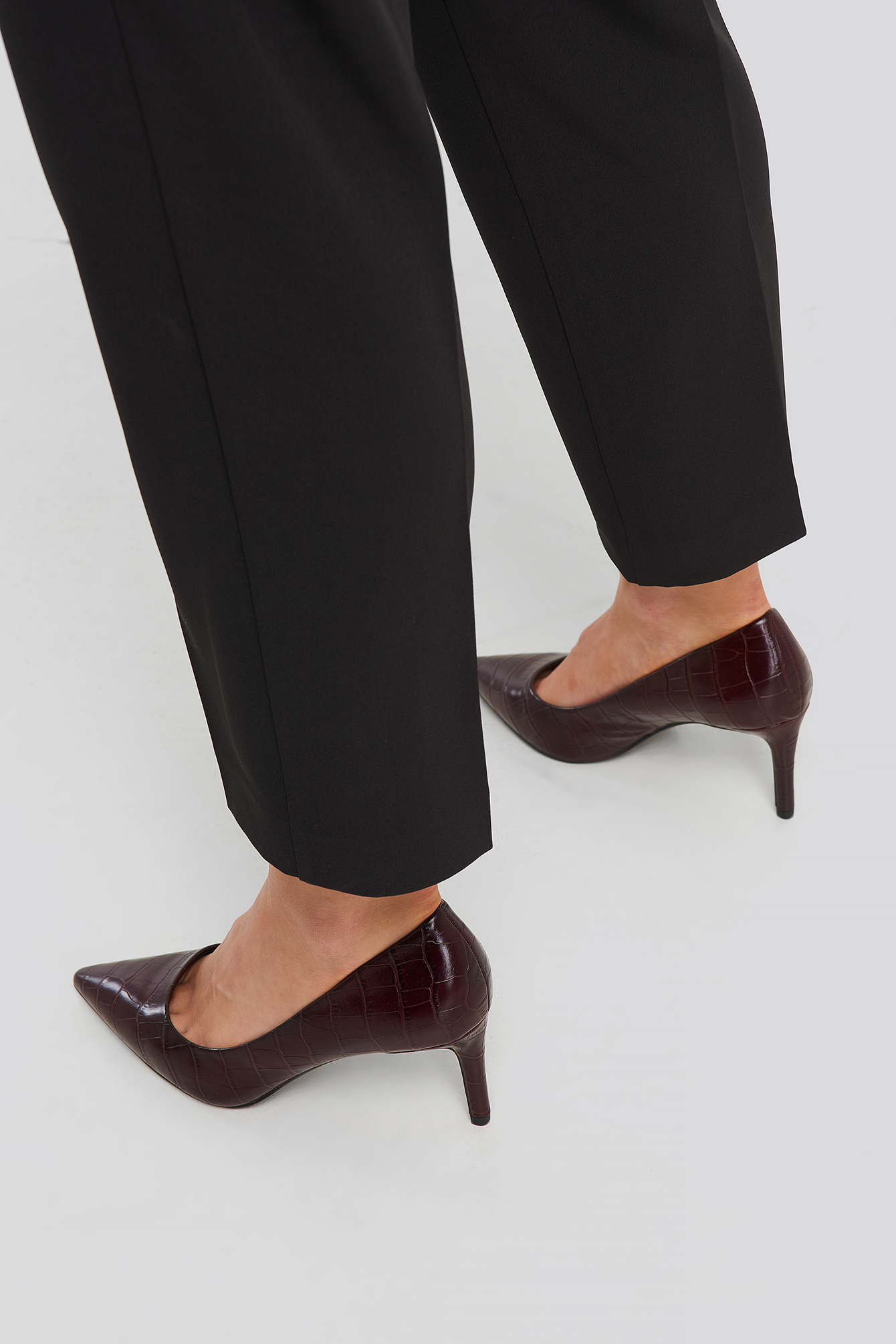 Luna Shoes Wine Red