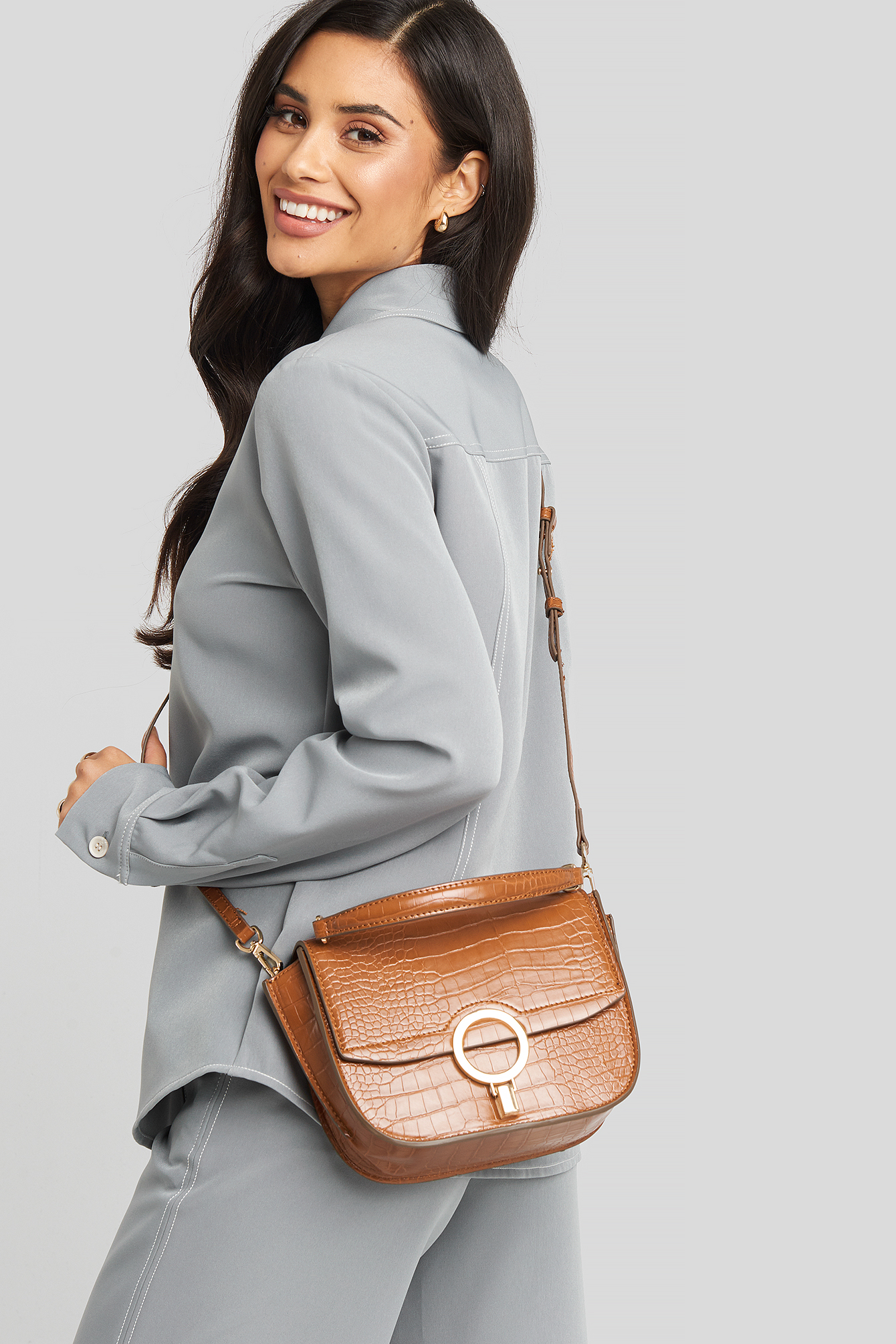 Malpensa M Bag Medium Brown