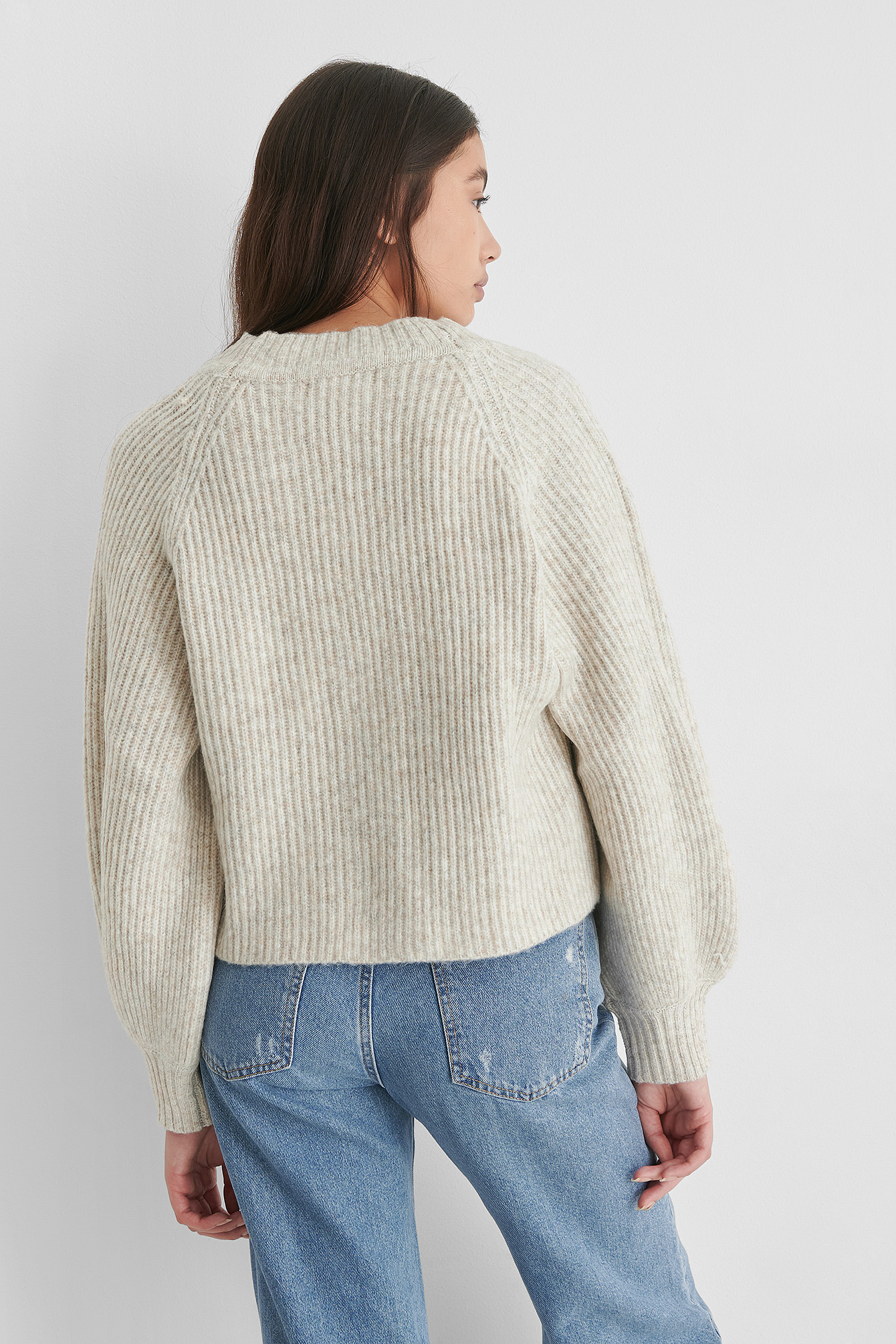 Merlo Cardigan Beige | na-kd.com