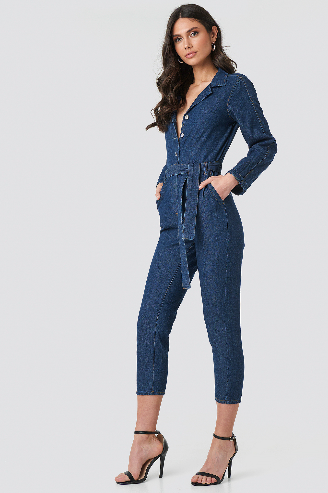 Milo Jumpsuit Dark Wash