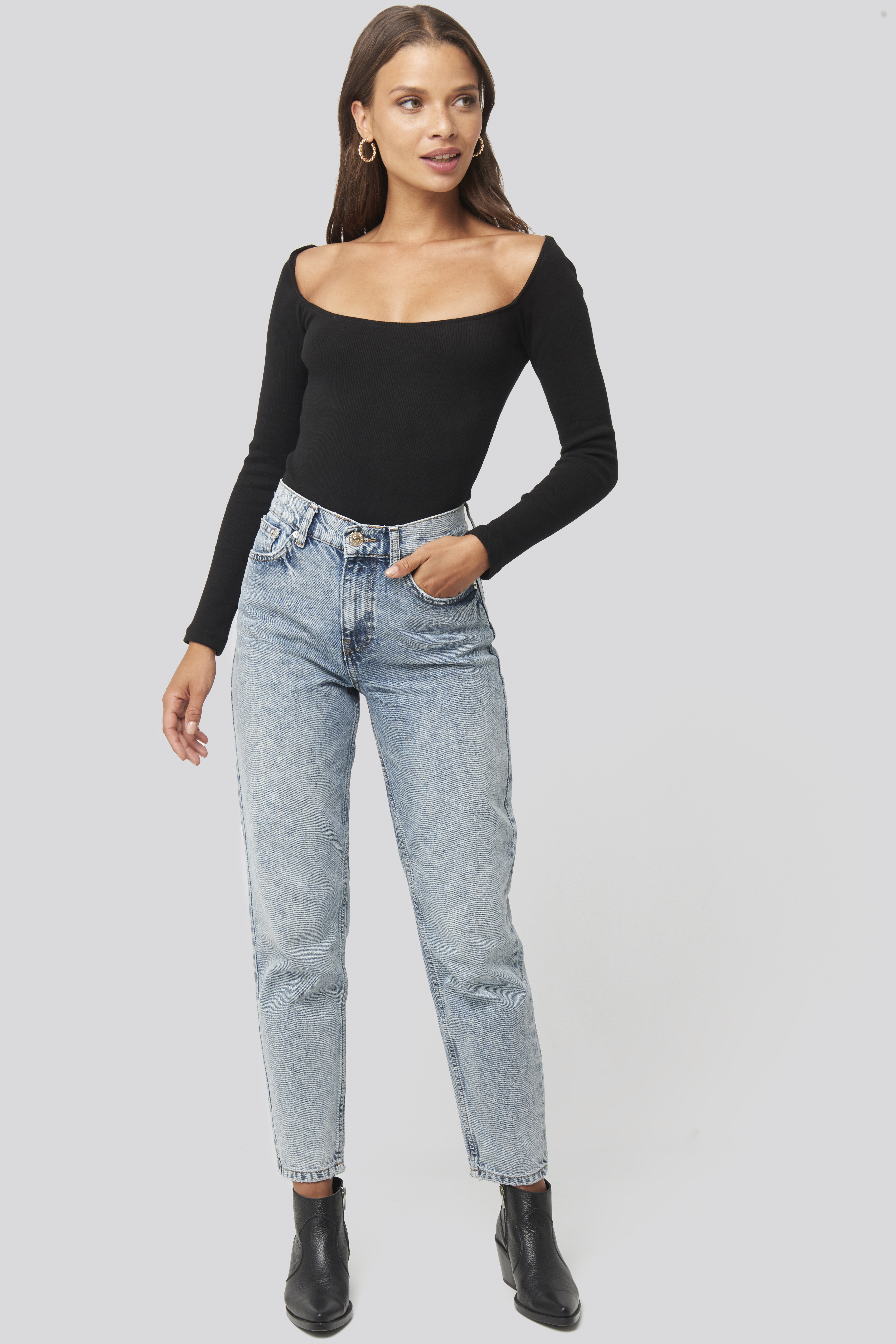 Mom80 Jeans Blue