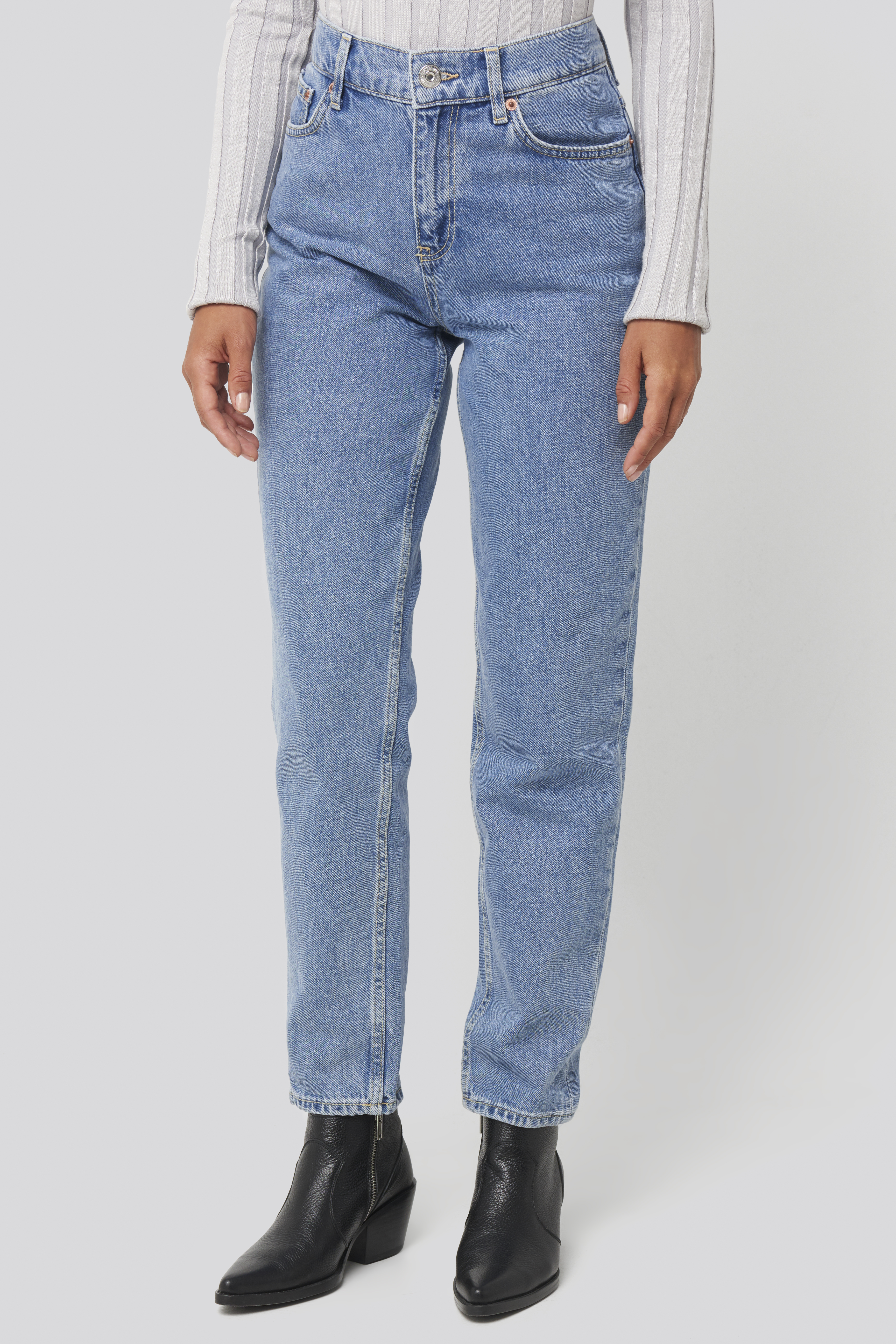Mom80 Jeans Blue | na-kd.com