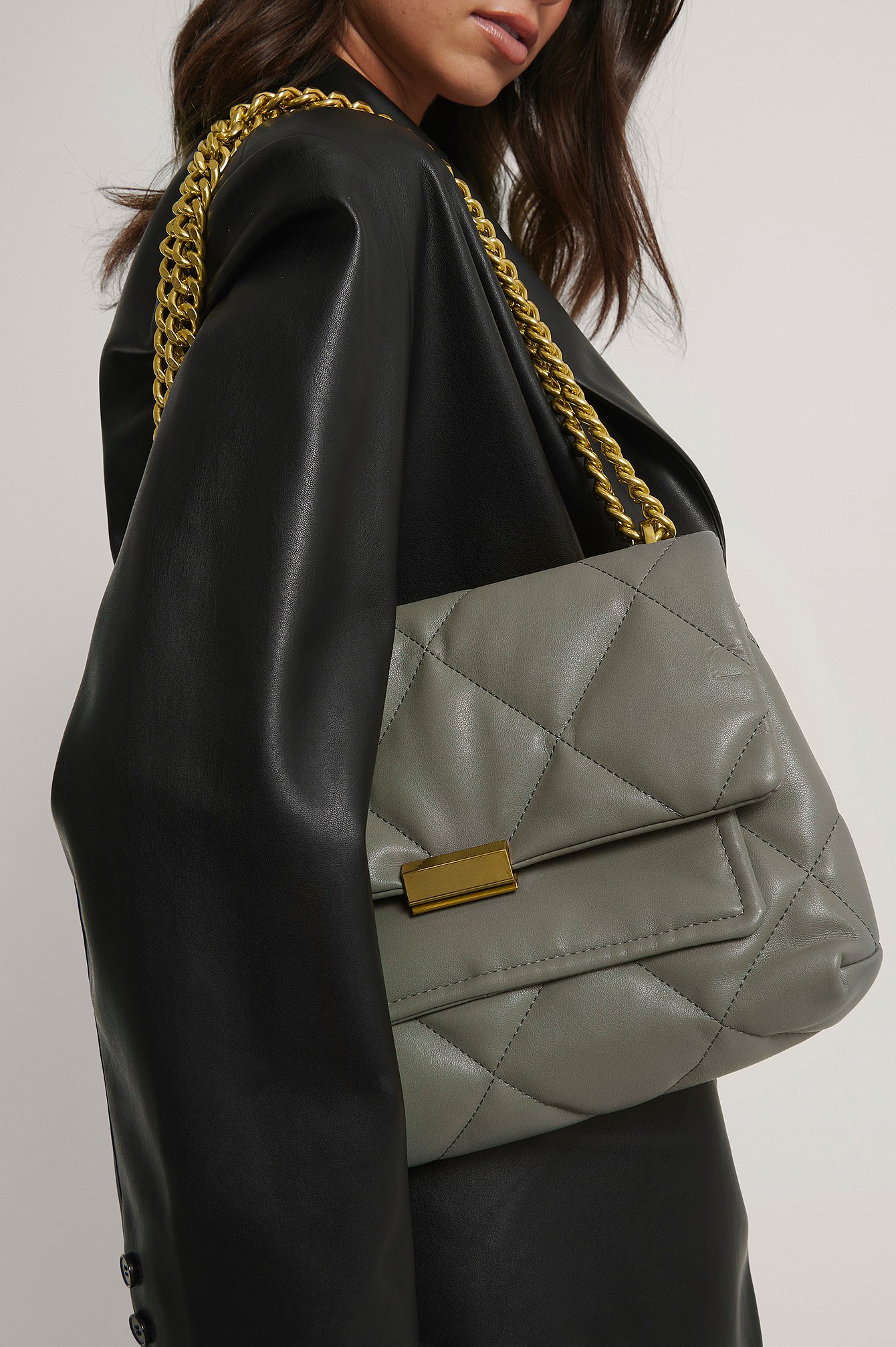 mango grey bag