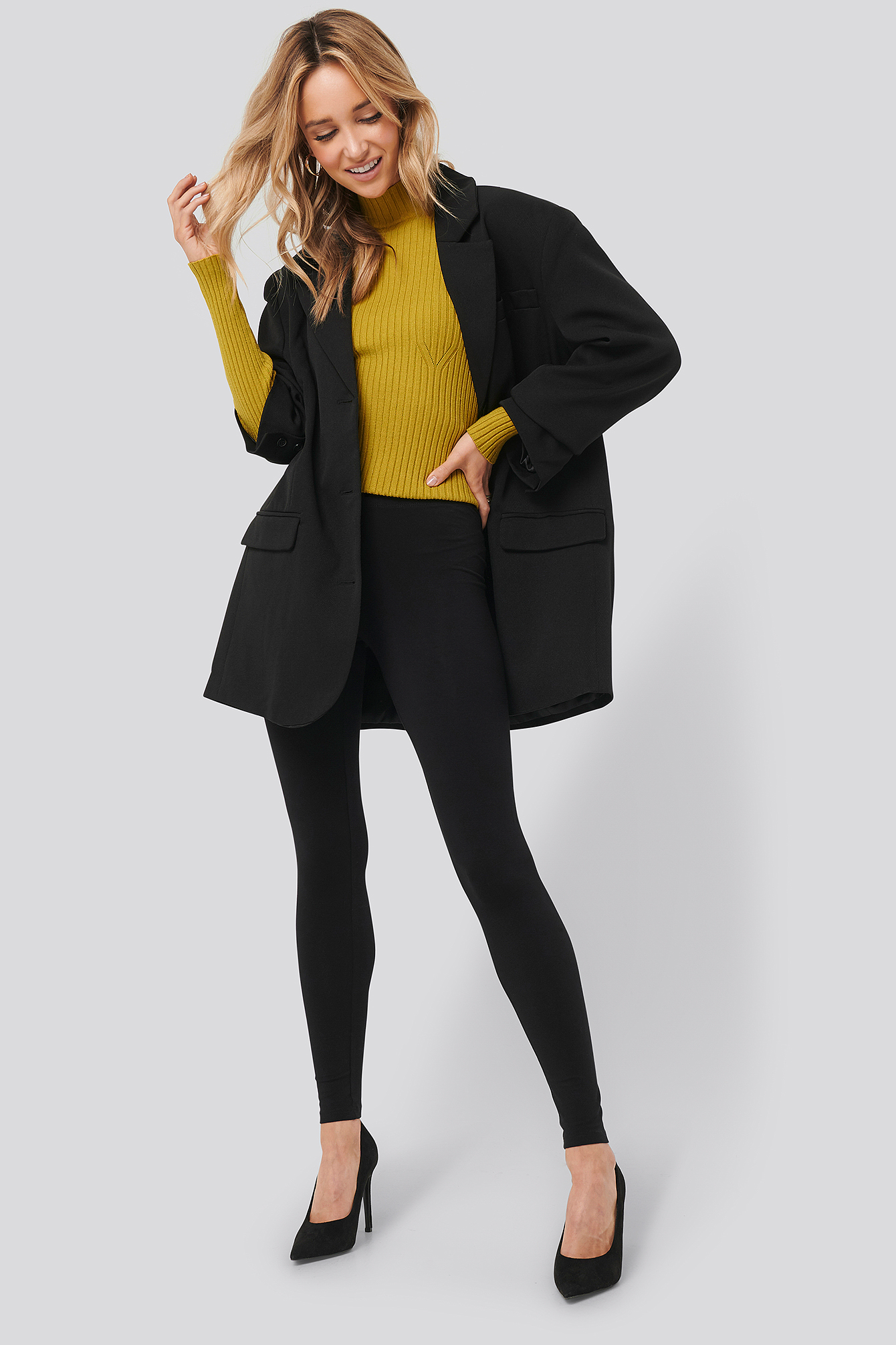 Stars Leggings Black