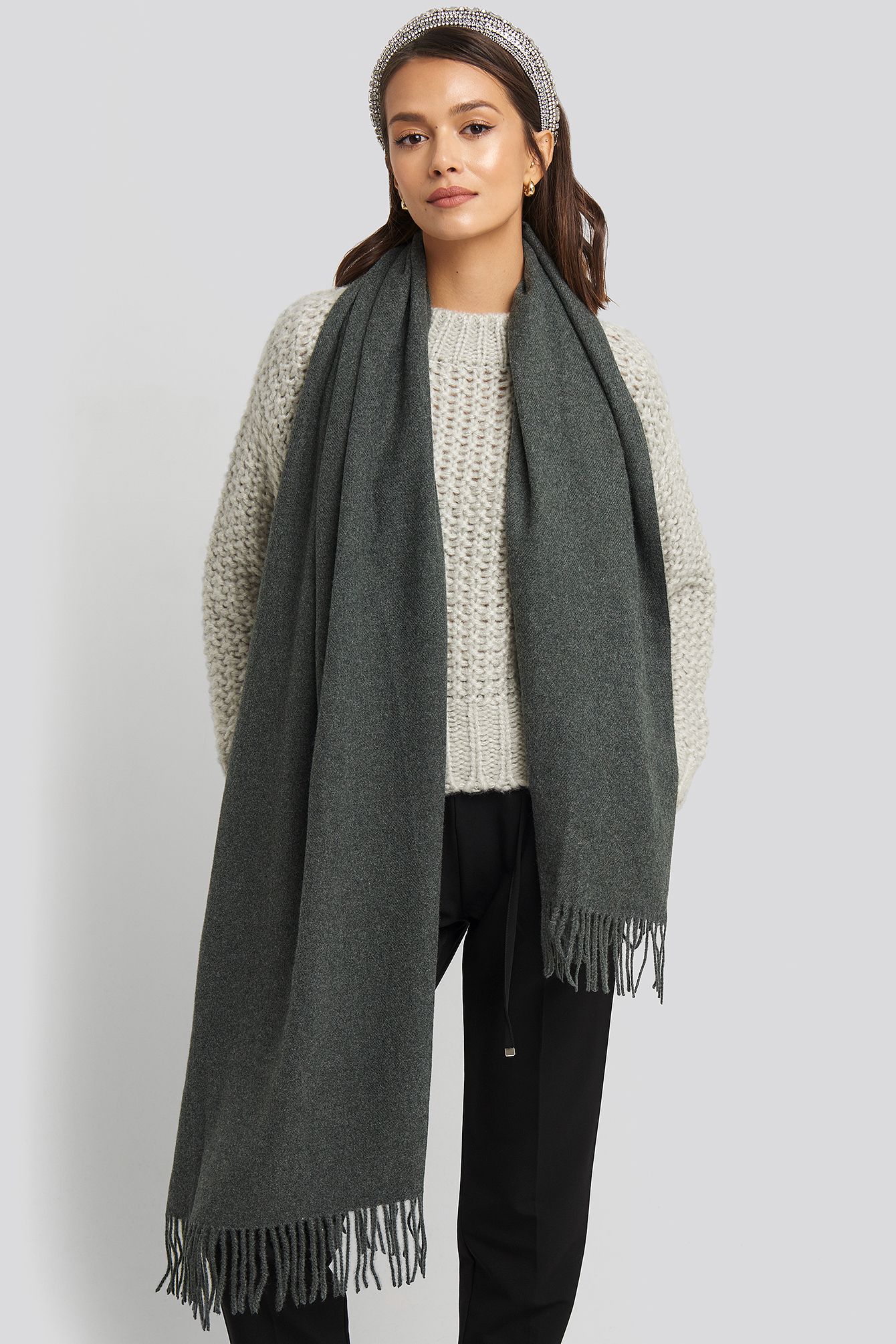 Sweet Scarf Grey