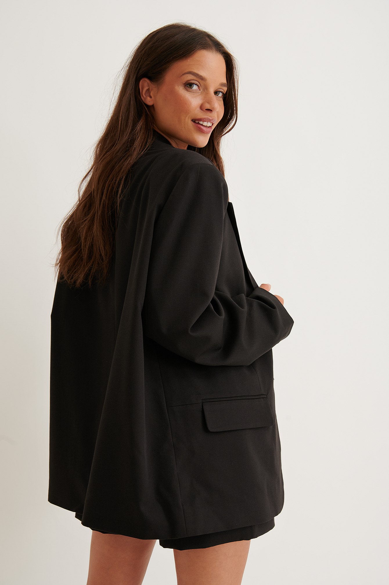 boxy fit blazer