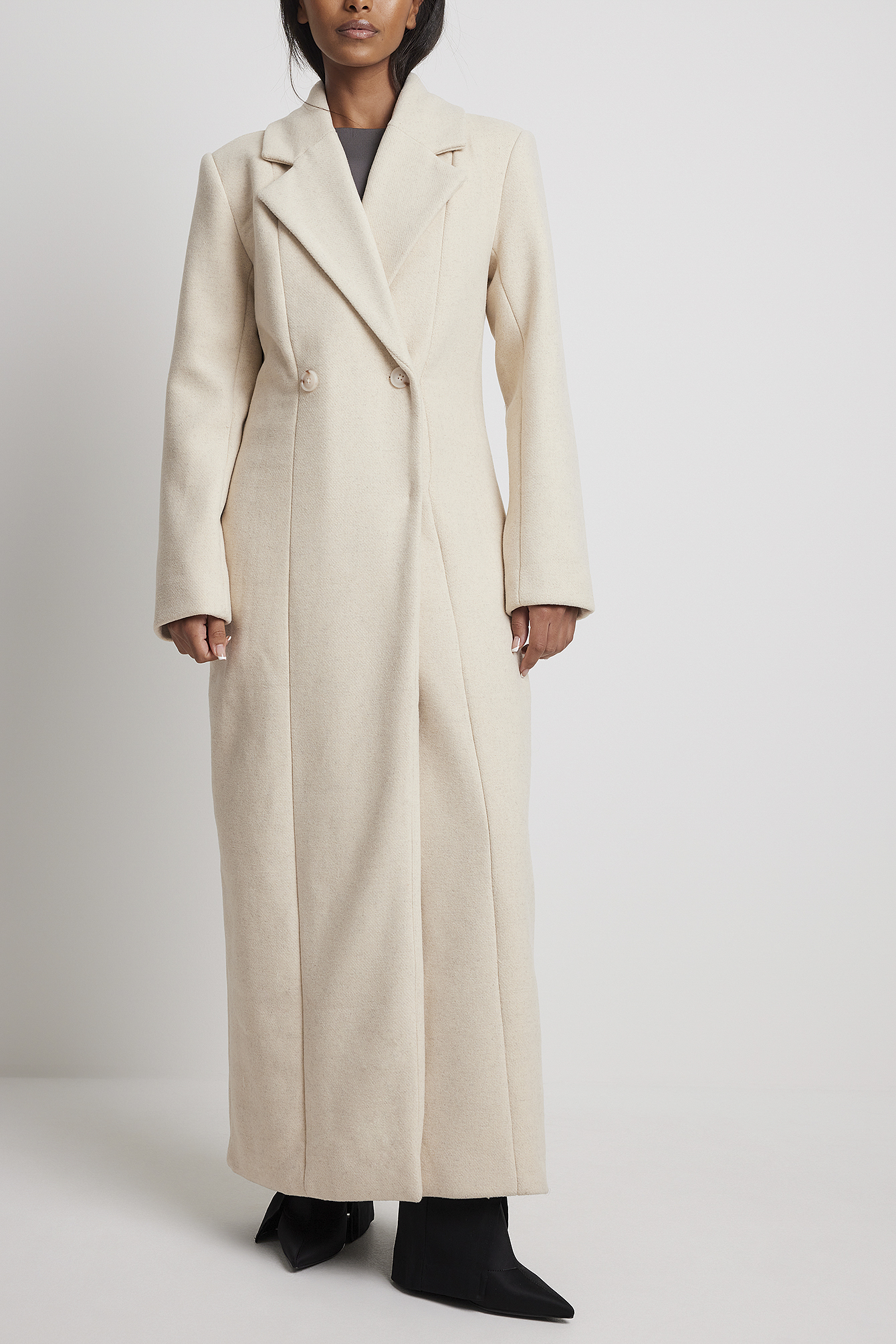 Wool blend maxi coat Clearance
