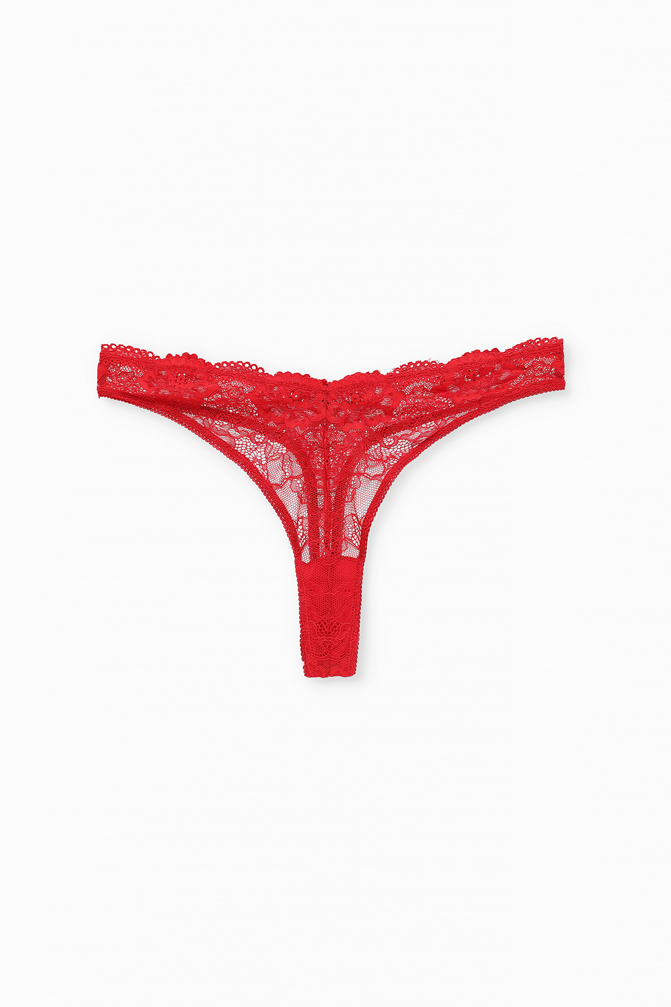 String taille haute 'Never' Mystic red M/L