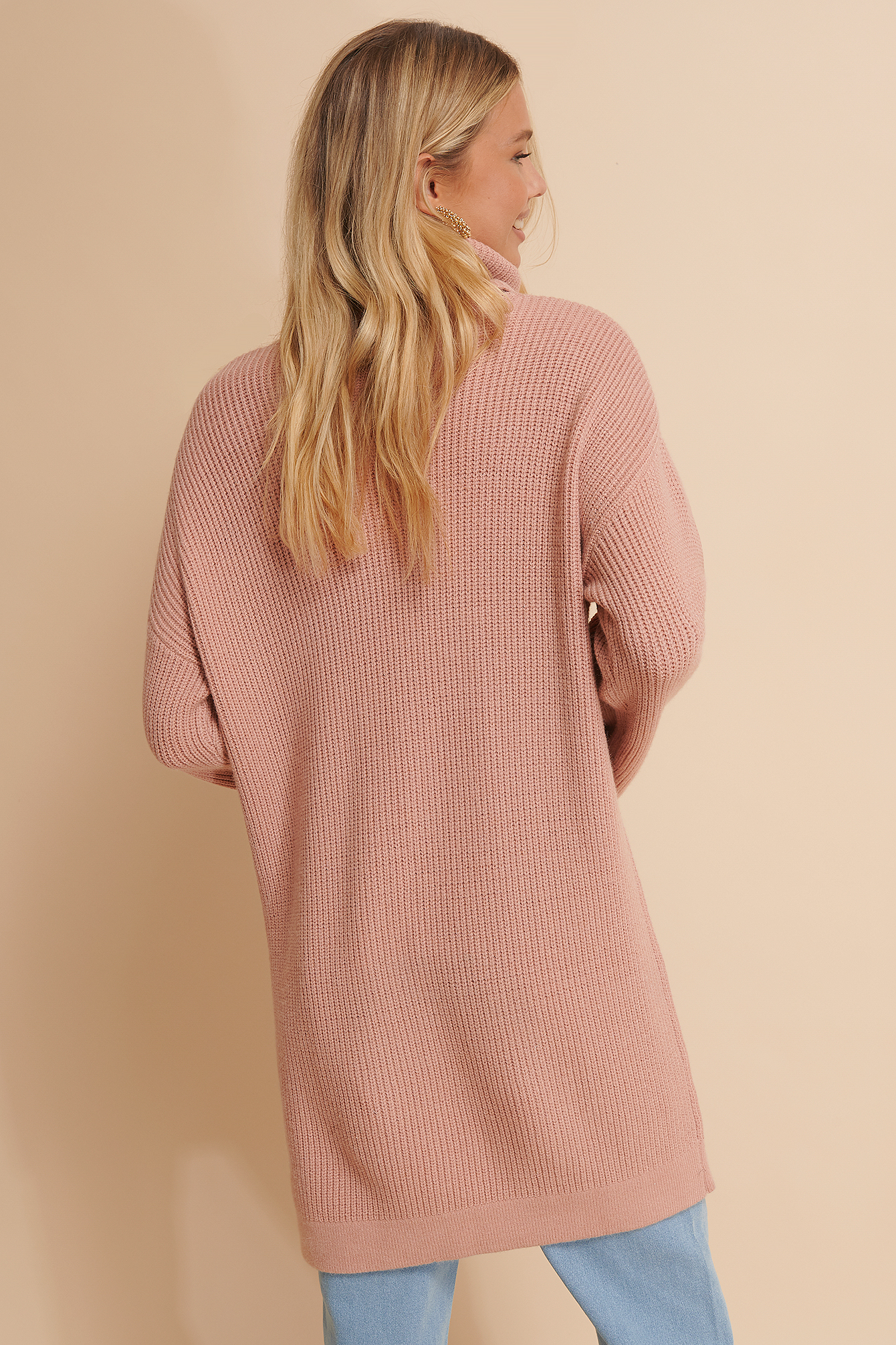 MISSLISIBELL X NA-KD HEAVY KNIT SWEATER - PINK
