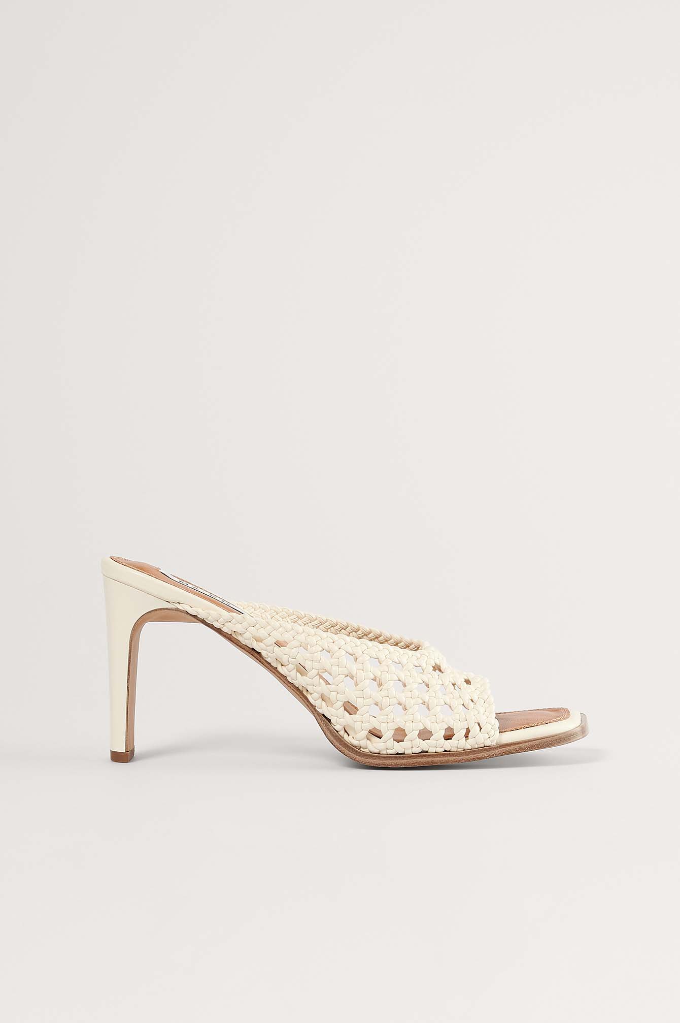 Rattan Mules Offwhite | NA-KD